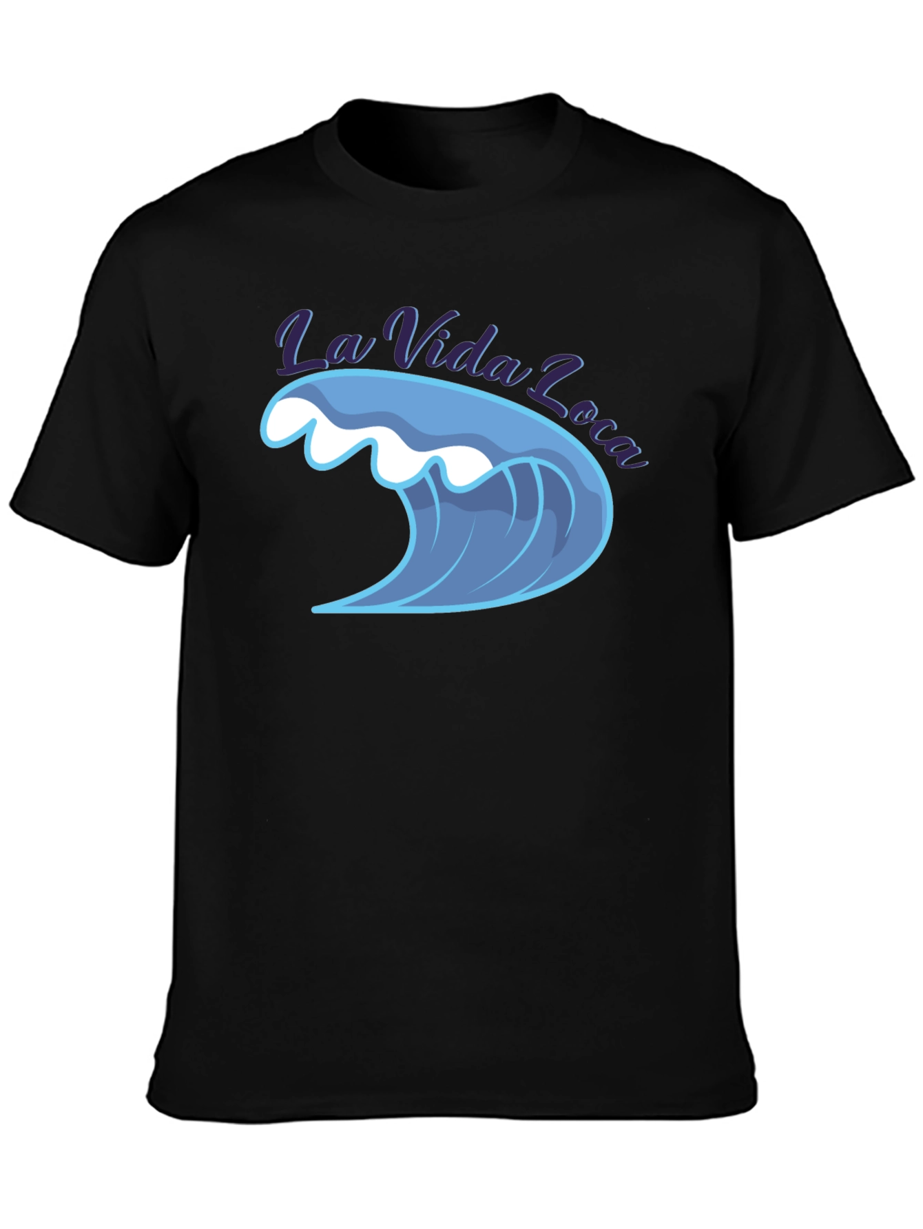 La Vida Loca Wave Graphic T-Shirt