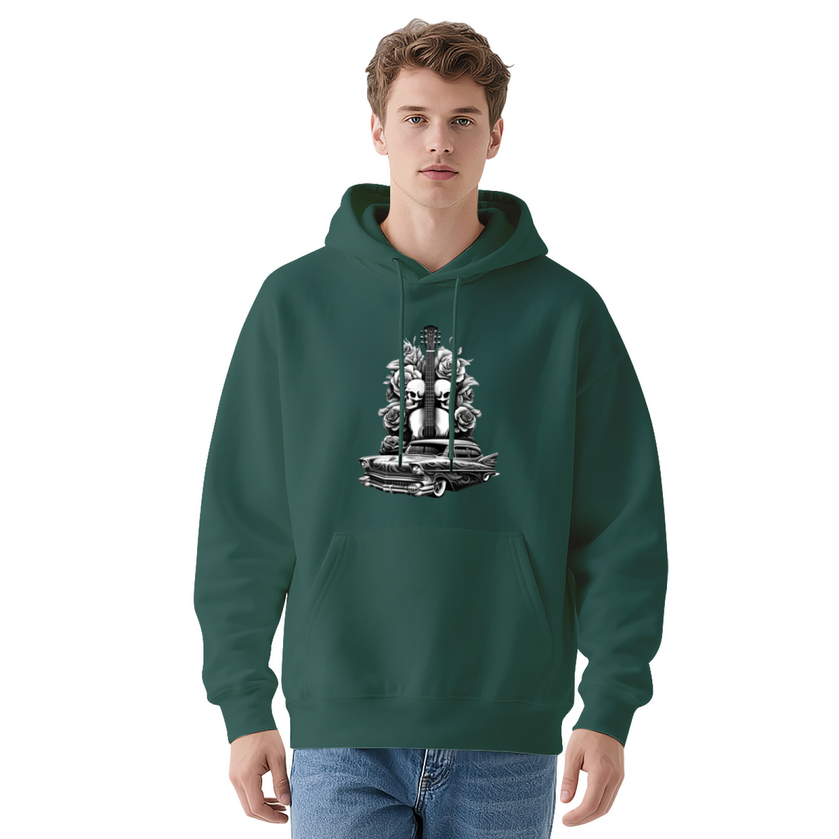 Artistic Graphic Hoodie - Premium Quality Sweatshirt #0483