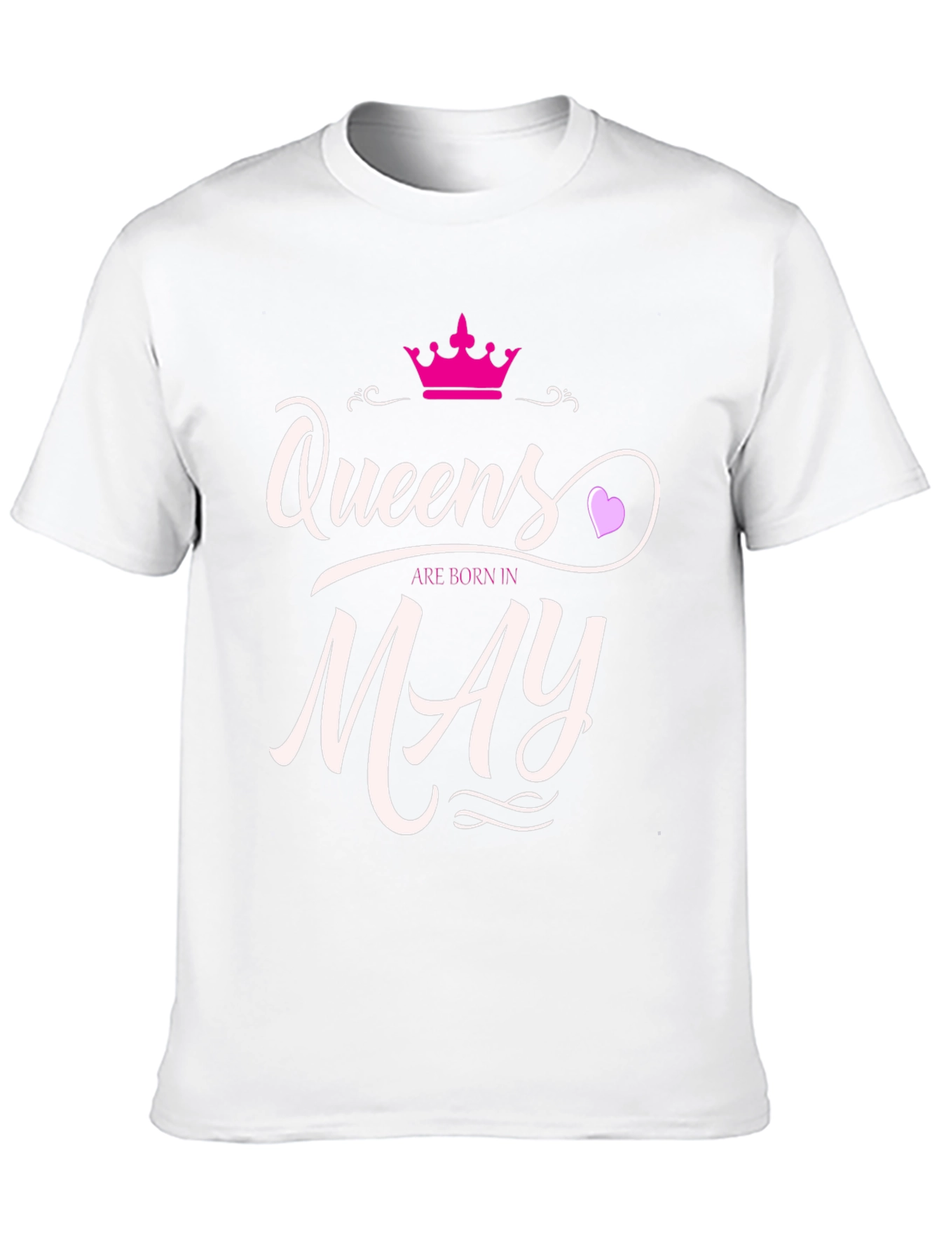 Queens are Born in May T-Shirt