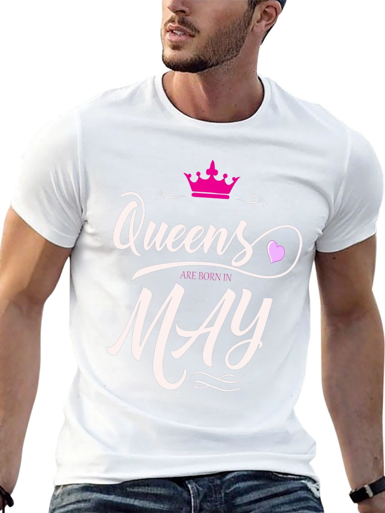 Queens are Born in May T-Shirt