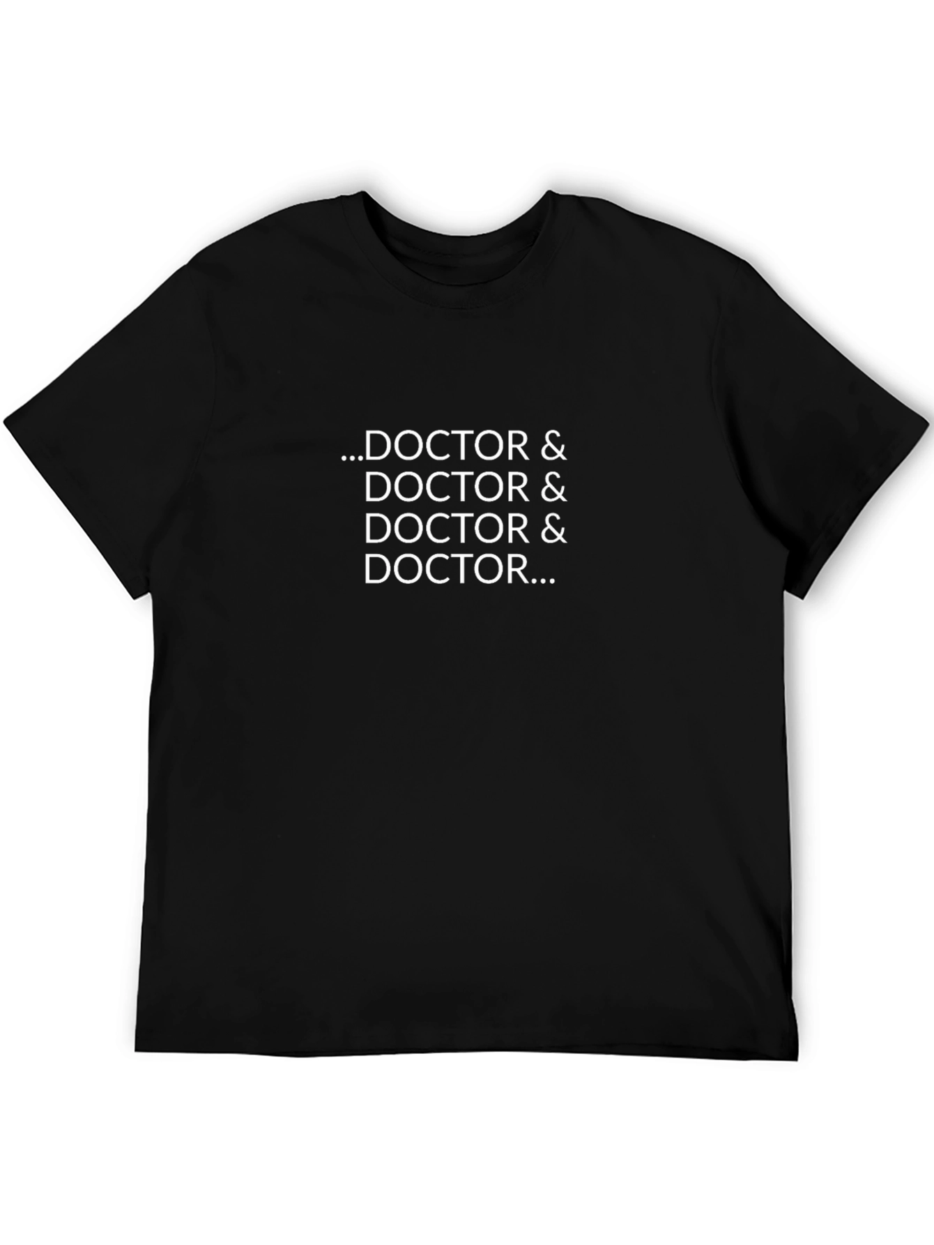 Doctor & Doctor Graphic Tee - Black