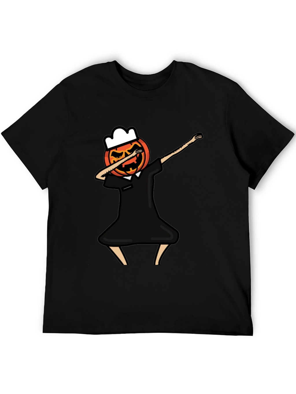 Dabbing Pumpkin Chef Halloween T-Shirt