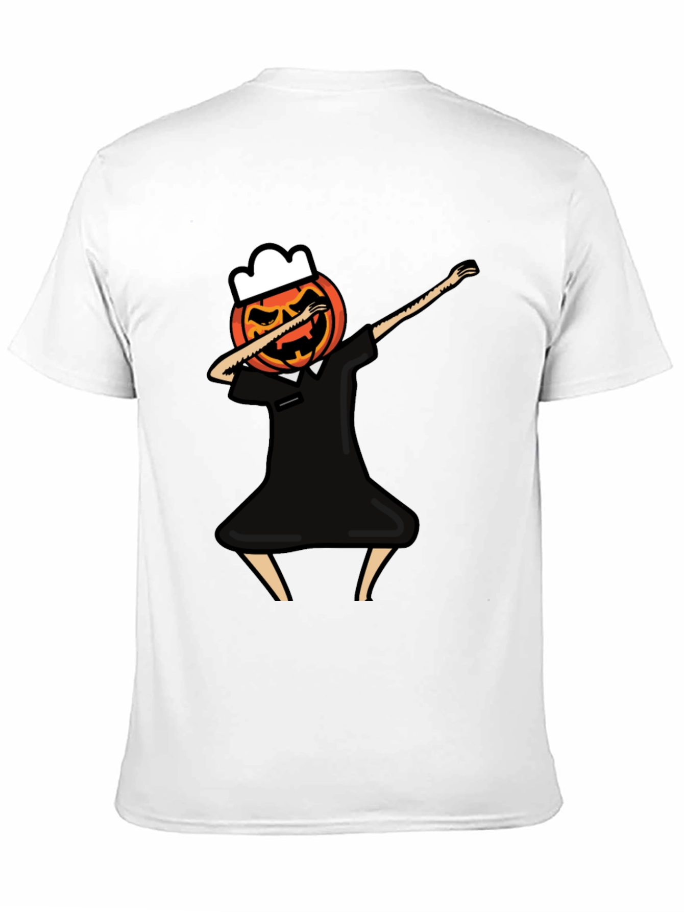 Dabbing Pumpkin Chef Halloween T-Shirt