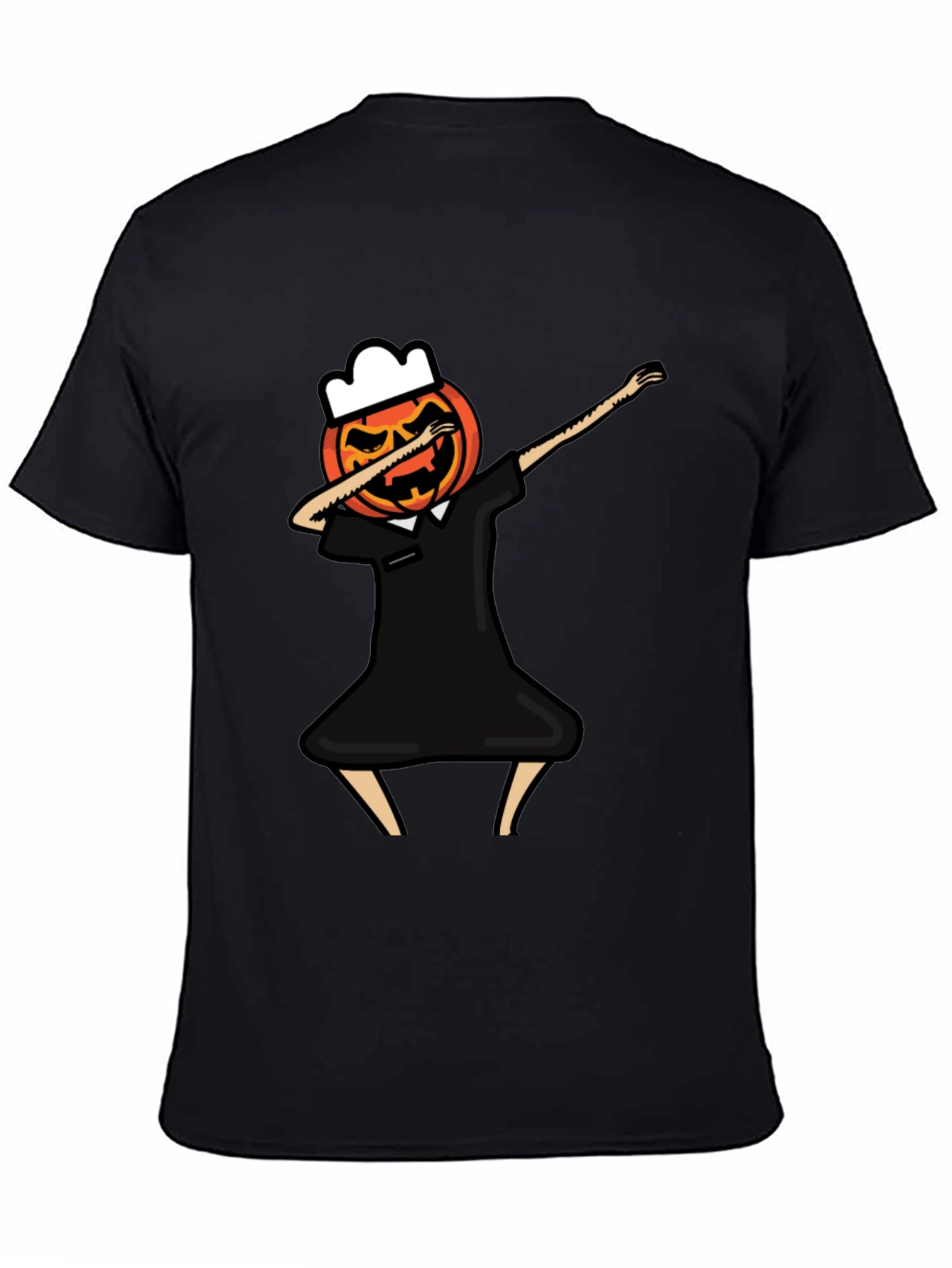 Dabbing Pumpkin Chef Halloween T-Shirt