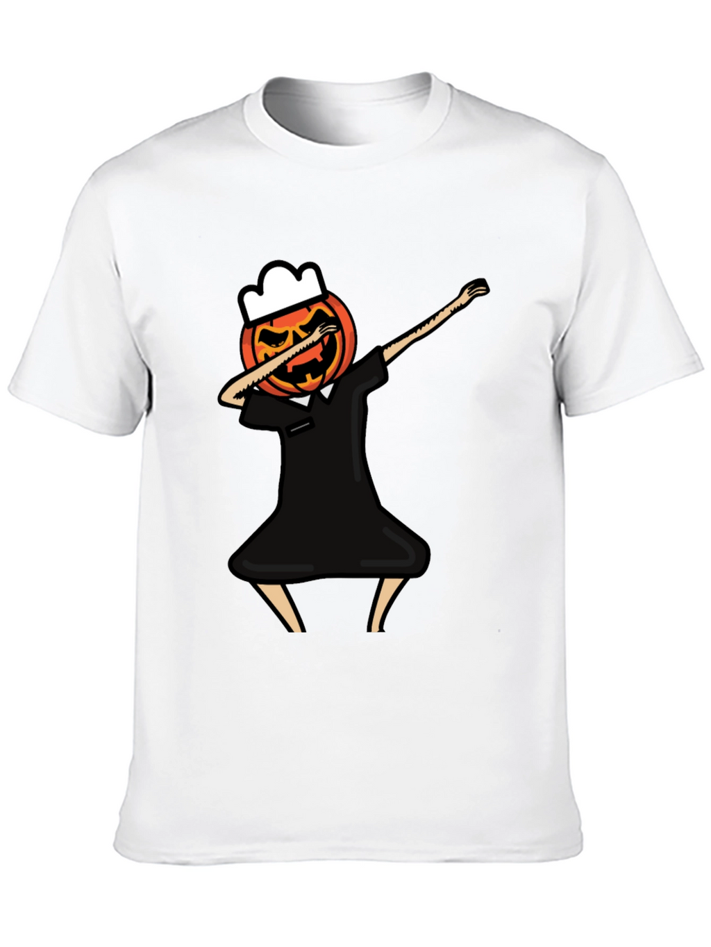 Dabbing Pumpkin Chef Halloween T-Shirt