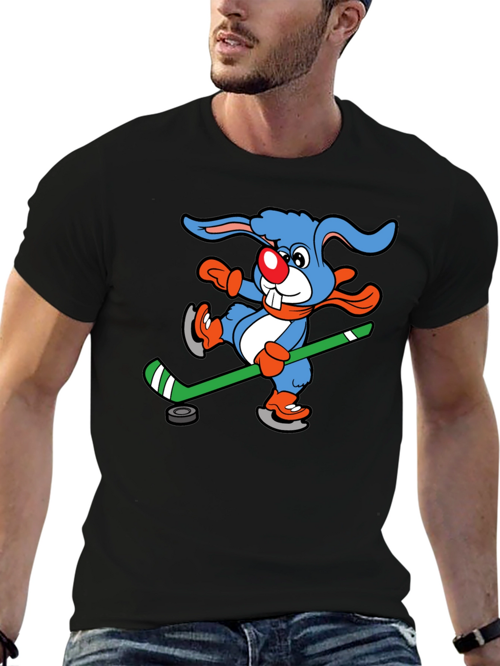 Hockey Bunny T-Shirt
