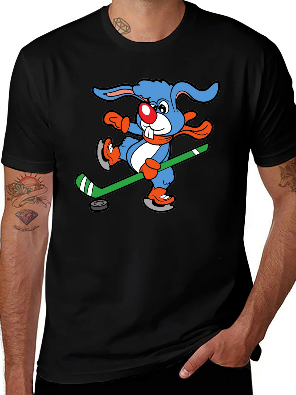 Hockey Bunny T-Shirt