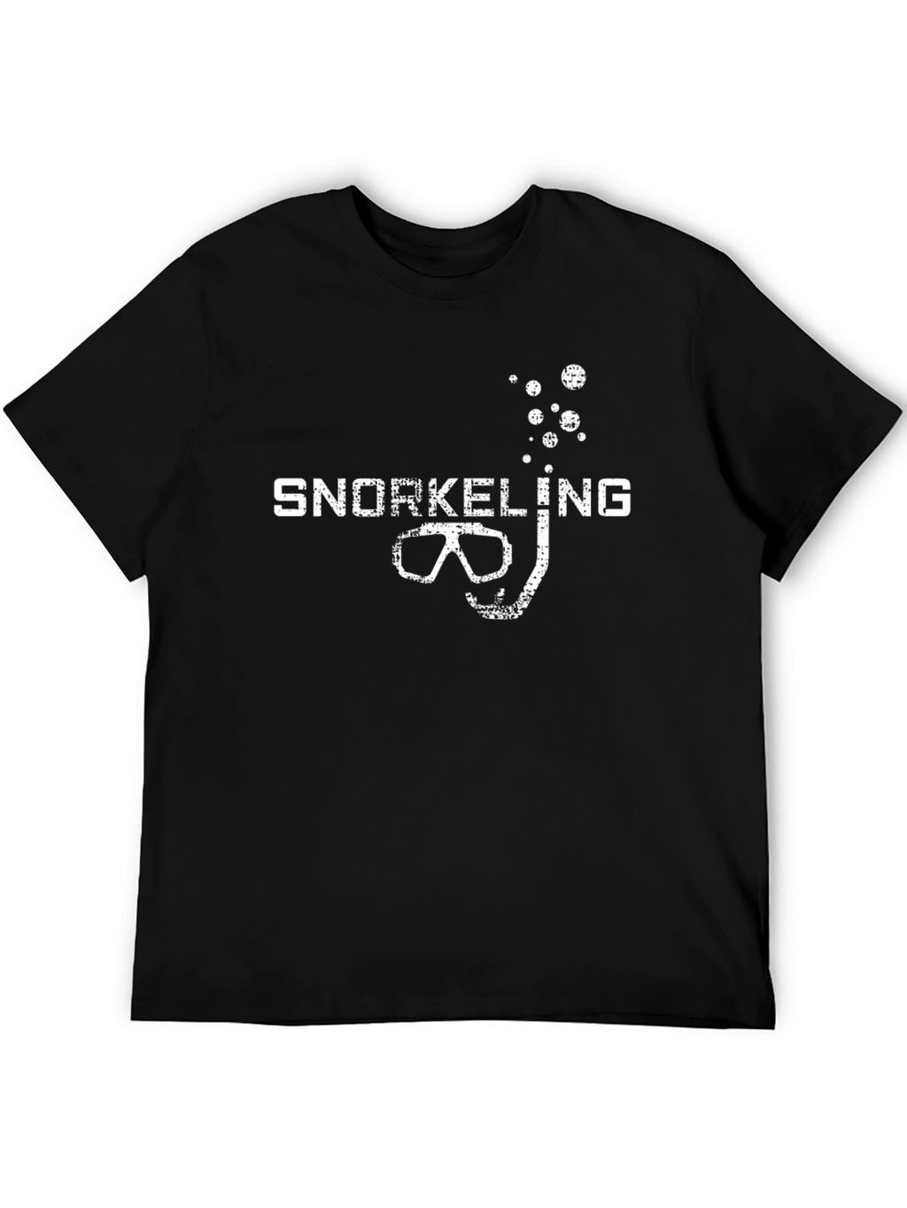 Snorkeling Mask Graphic Tee - Dive in Style!