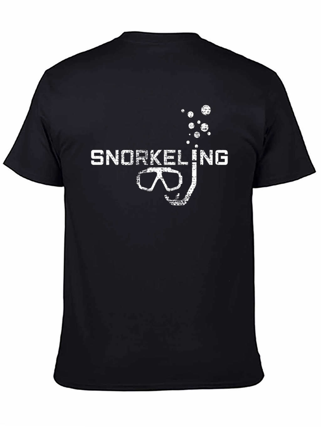 Snorkeling Mask Graphic Tee - Dive in Style!