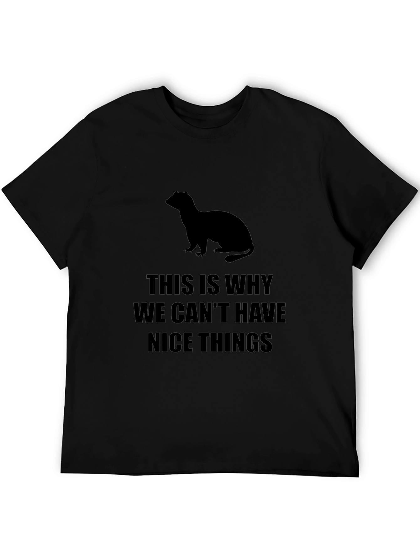 Ferret T-Shirt - This Is Why We Cant Have Nice Things