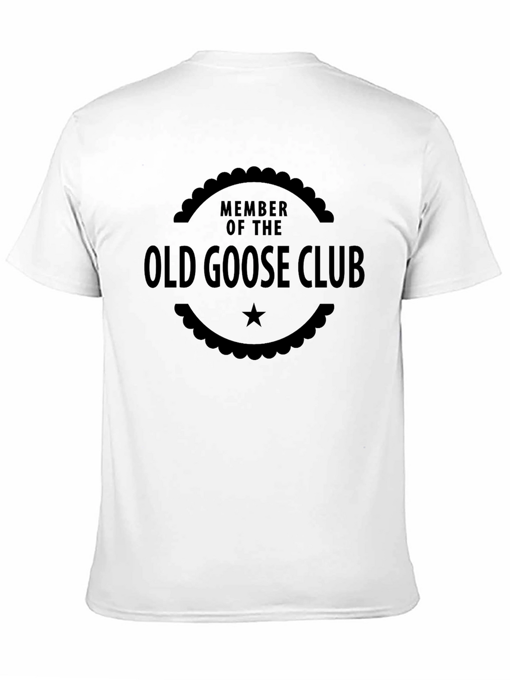 Old Goose Club Graphic T-Shirt - Black