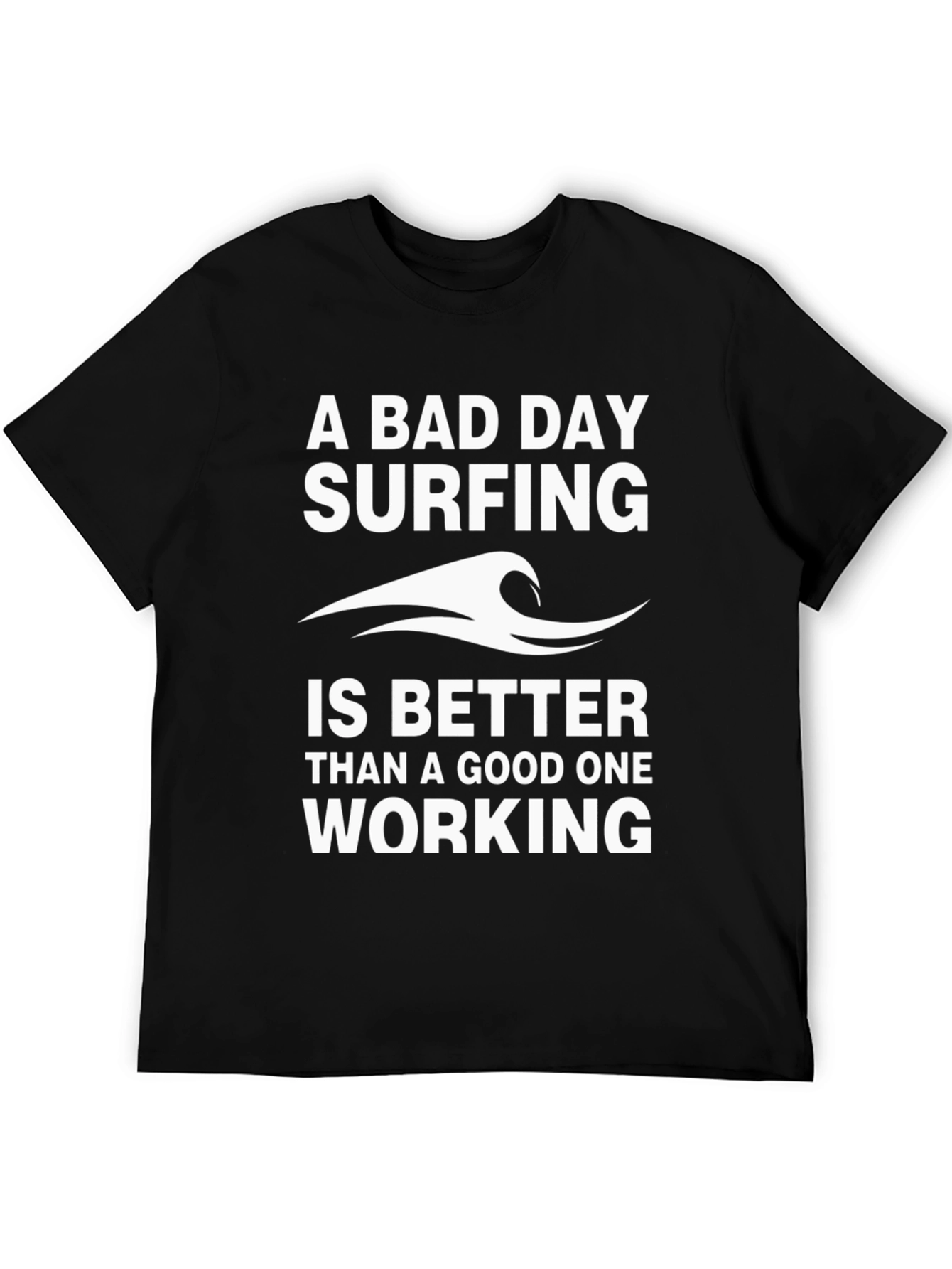 Surfing Graphic T-Shirt - A Bad Day Surfing
