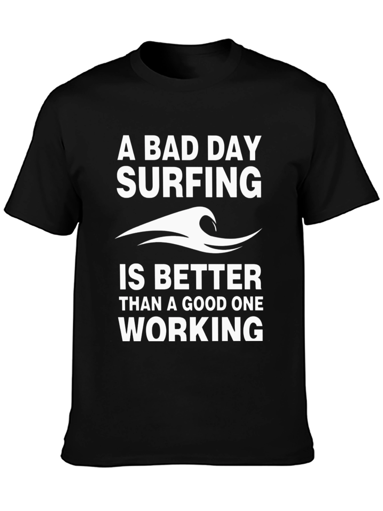 Surfing Graphic T-Shirt - A Bad Day Surfing