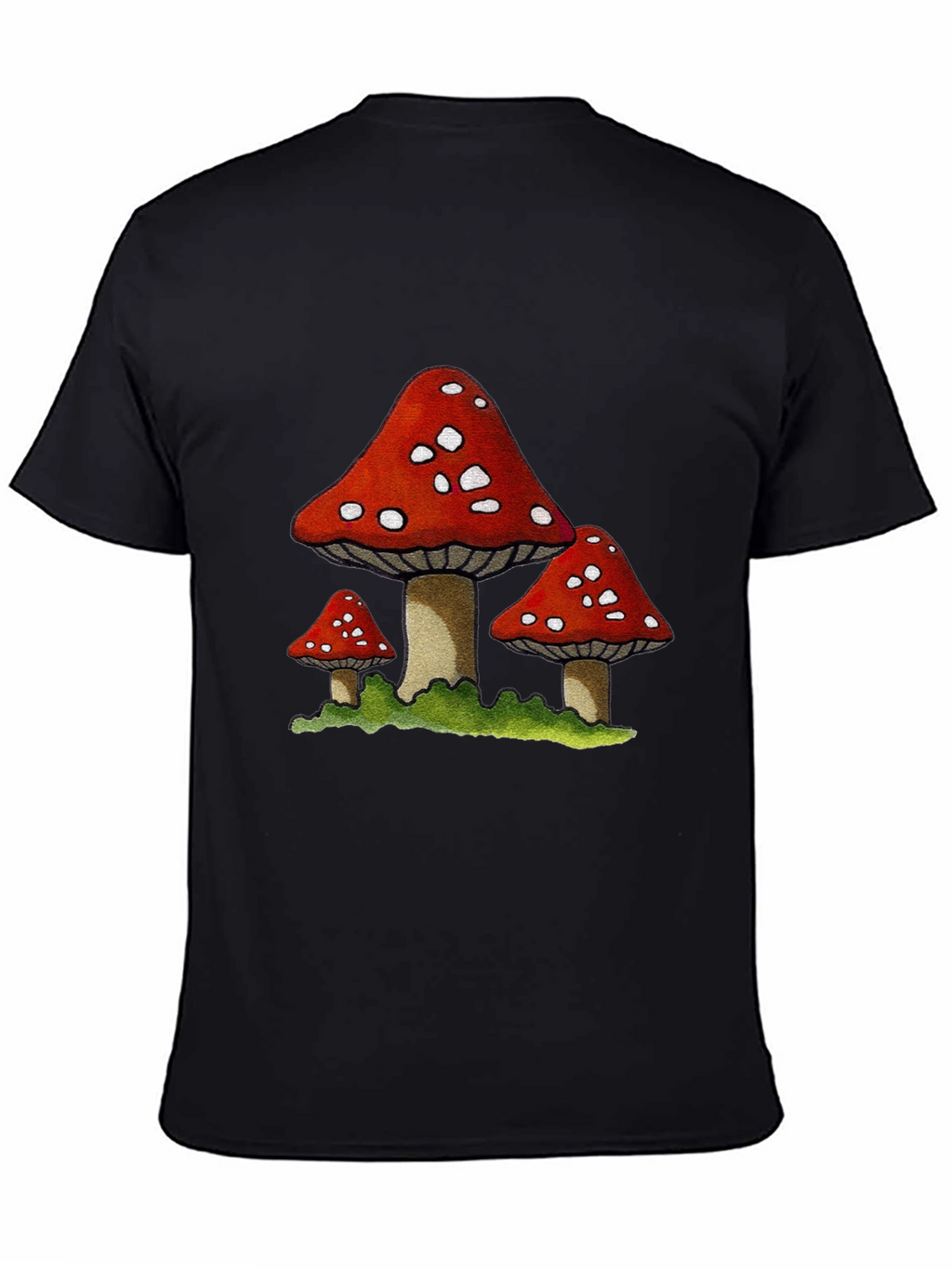 Mushroom Graphic Print T-Shirt