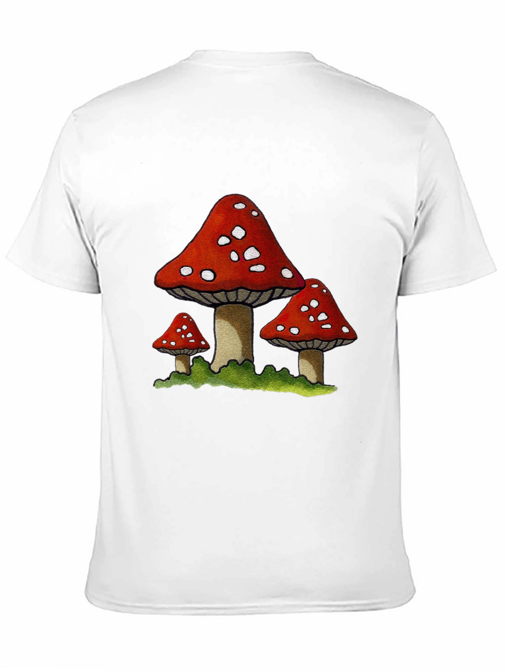 Mushroom Graphic Print T-Shirt