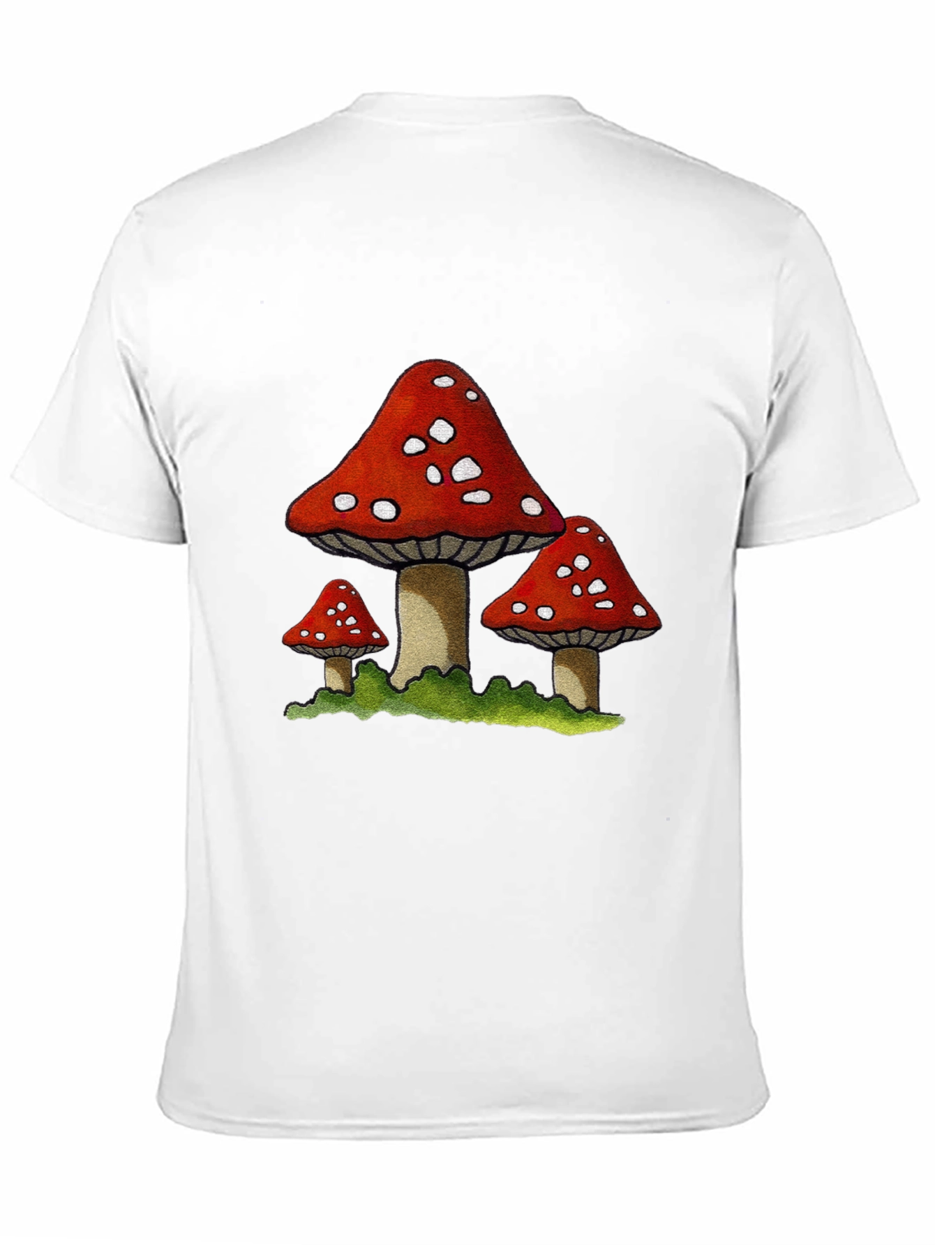 Mushroom Graphic Print T-Shirt
