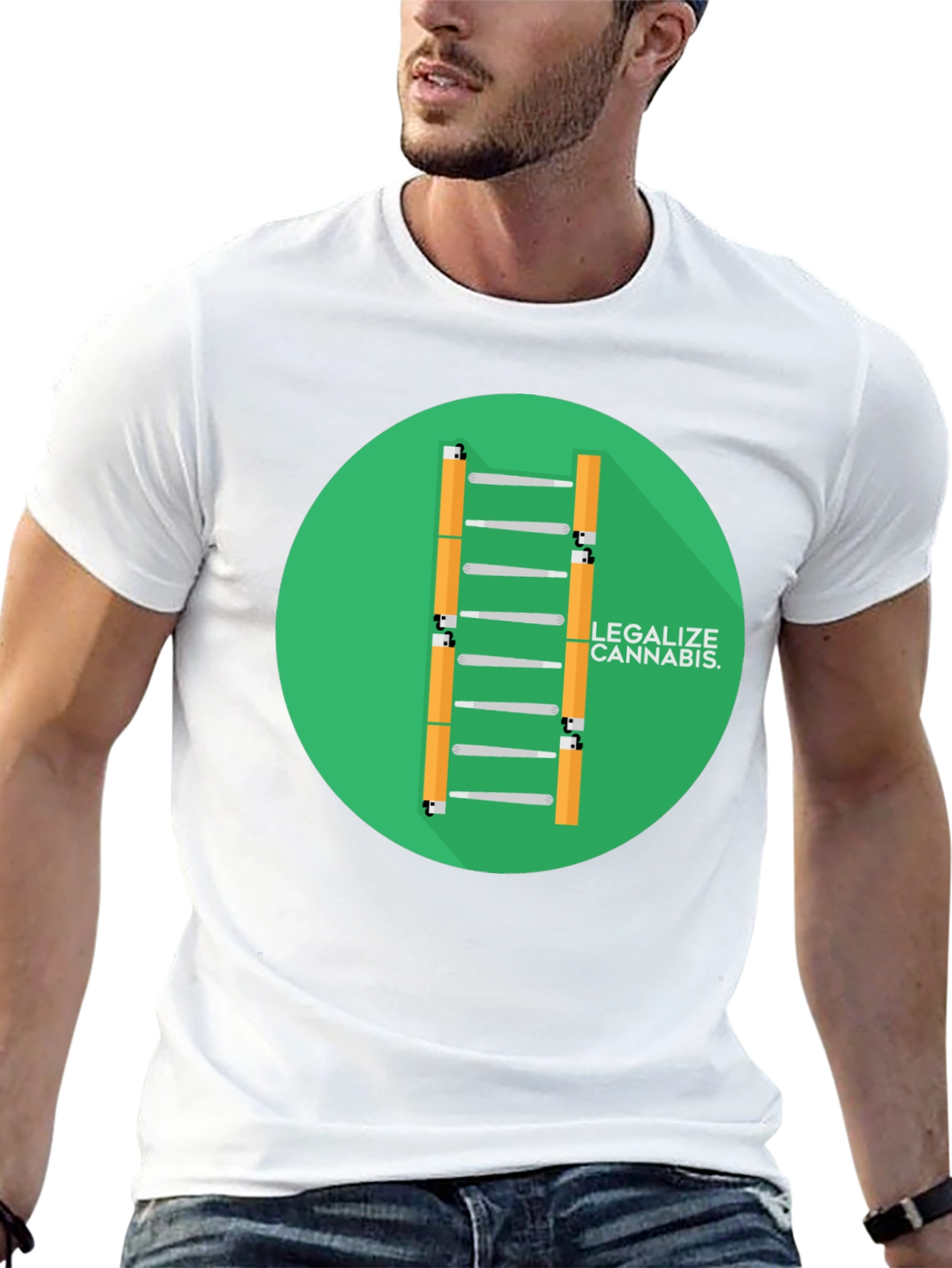 Legalize Cannabis T-Shirt Black