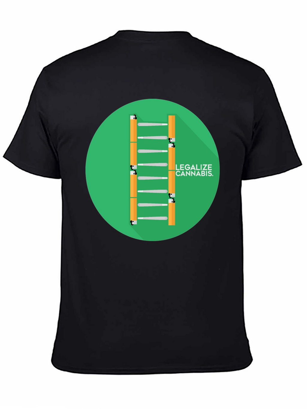Legalize Cannabis T-Shirt Black