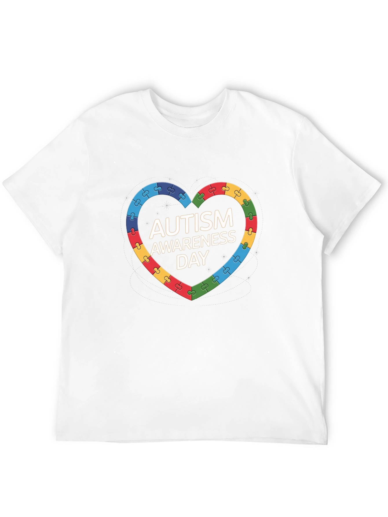 Autism Awareness Puzzle Heart T-Shirt