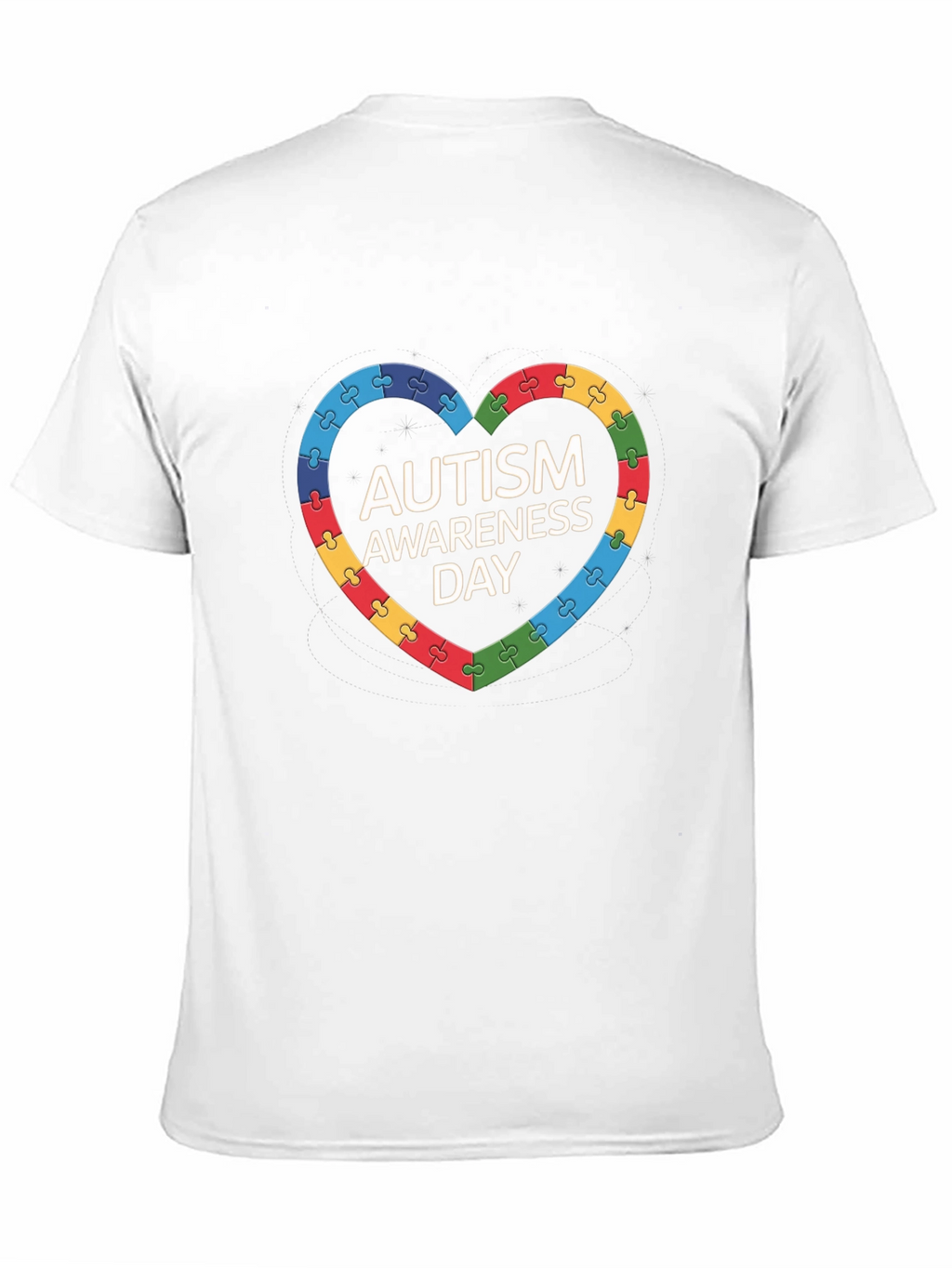 Autism Awareness Puzzle Heart T-Shirt