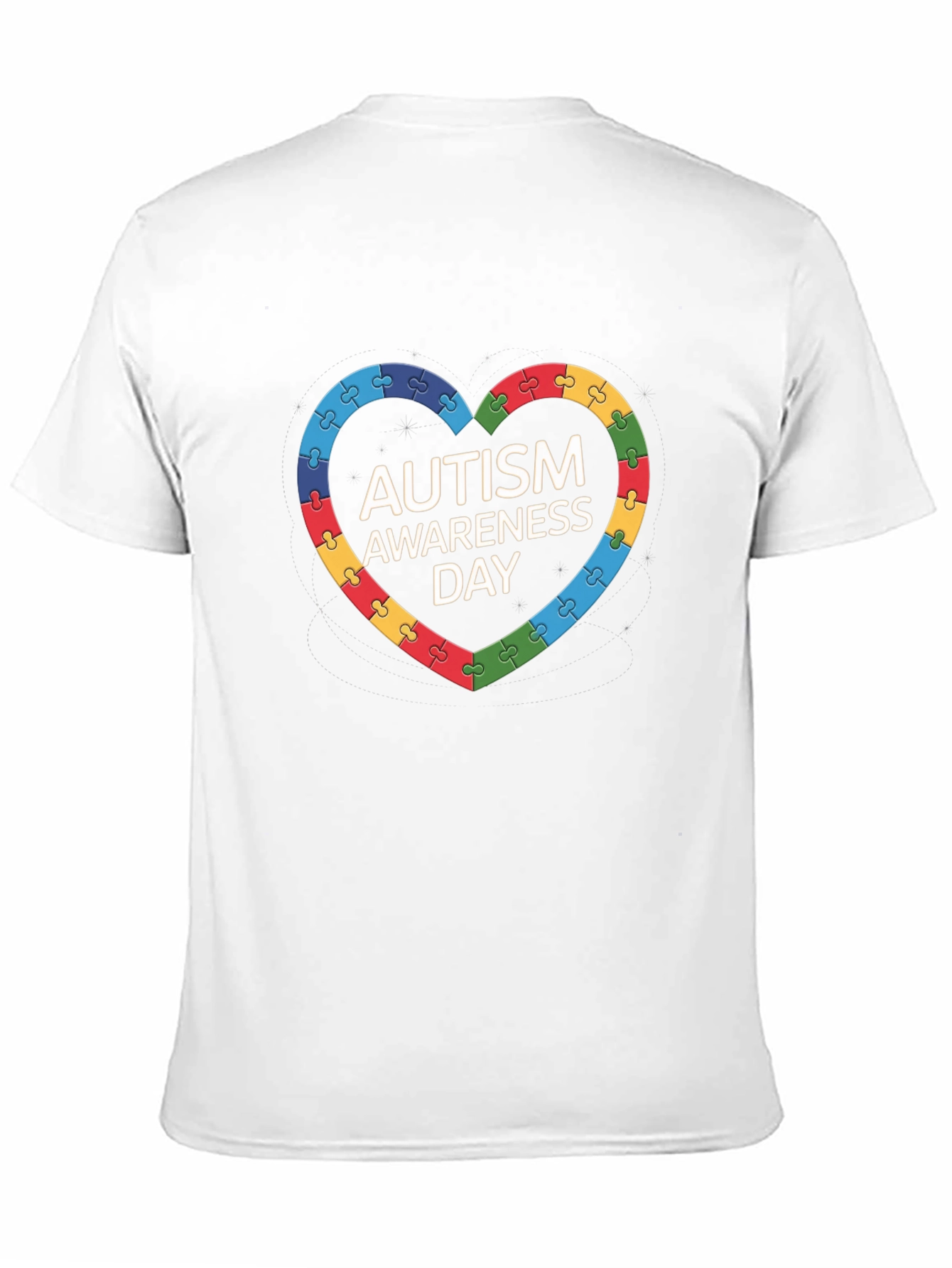 Autism Awareness Puzzle Heart T-Shirt
