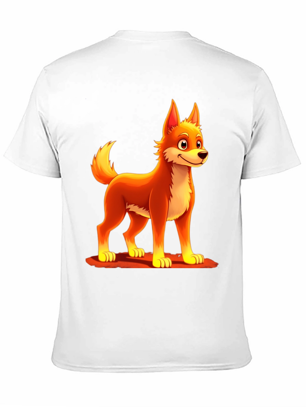 Cartoon Fox Graphic Tee