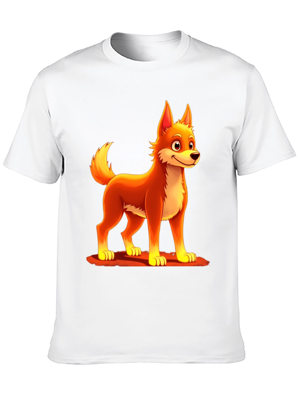 Cartoon Fox Graphic Tee