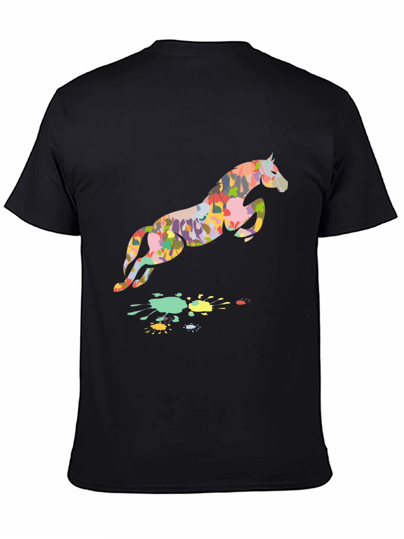 Abstract Horse Graphic Tee