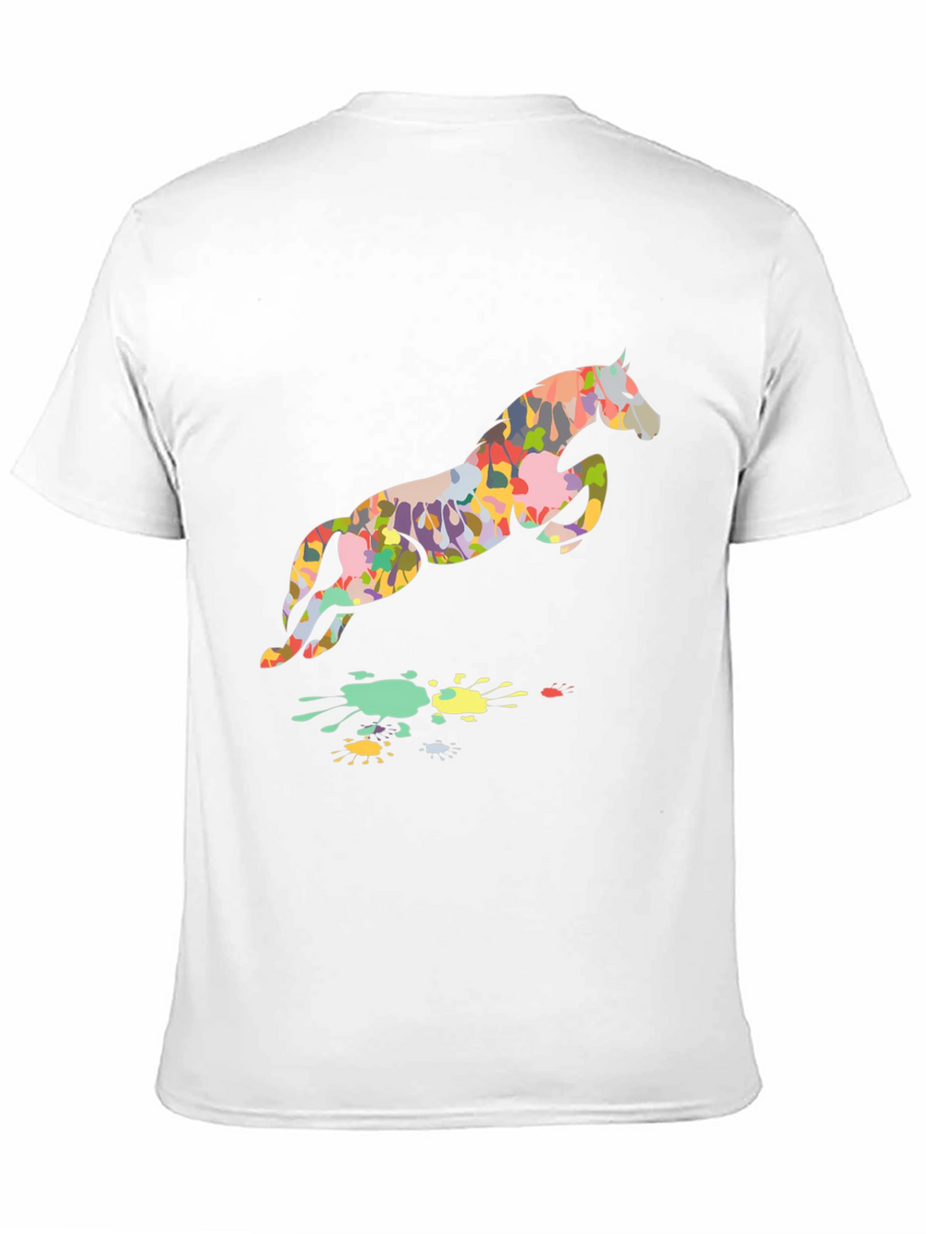 Abstract Horse Graphic Tee