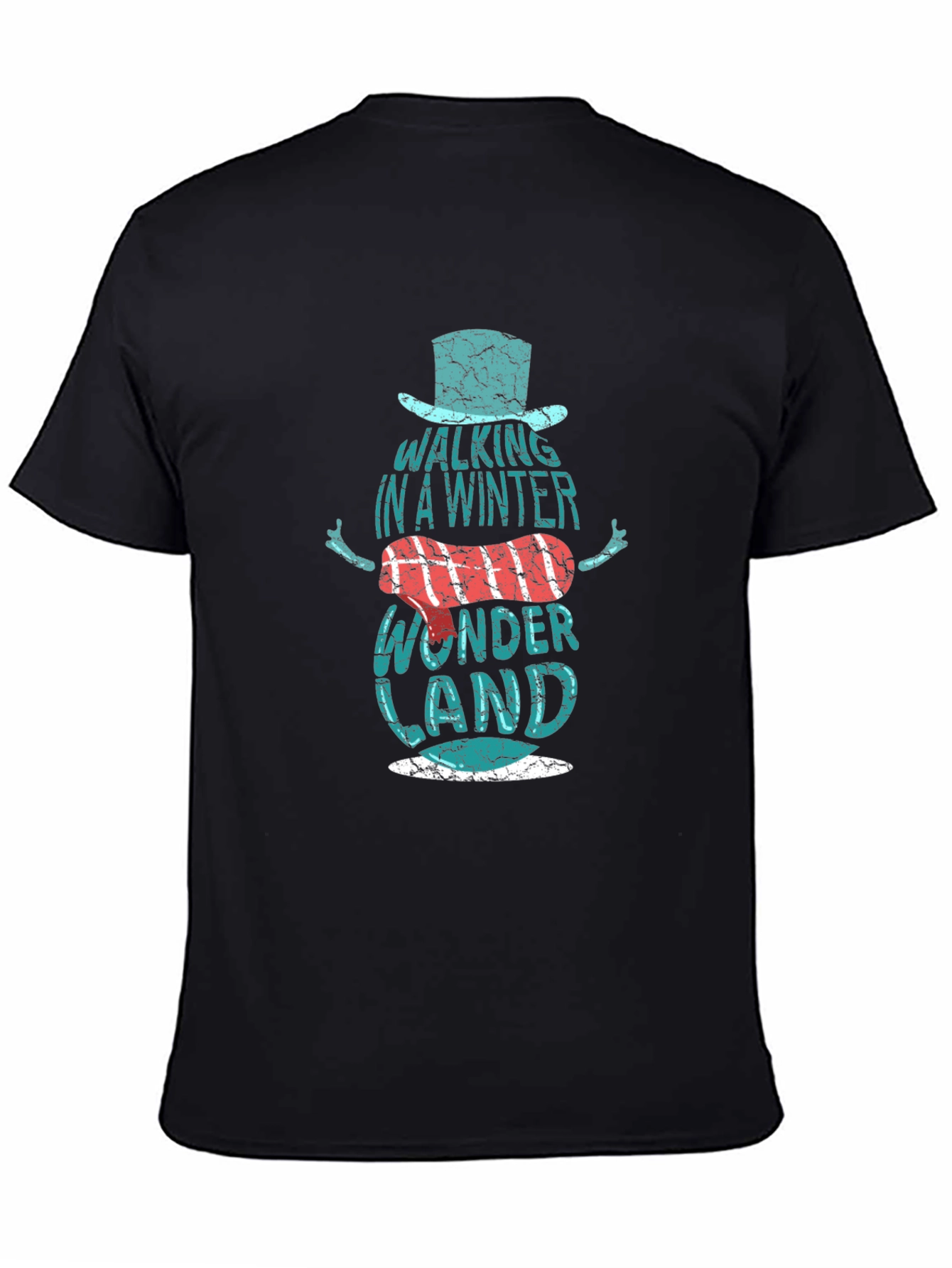 Winter Wonderland Snowman Graphic T-Shirt