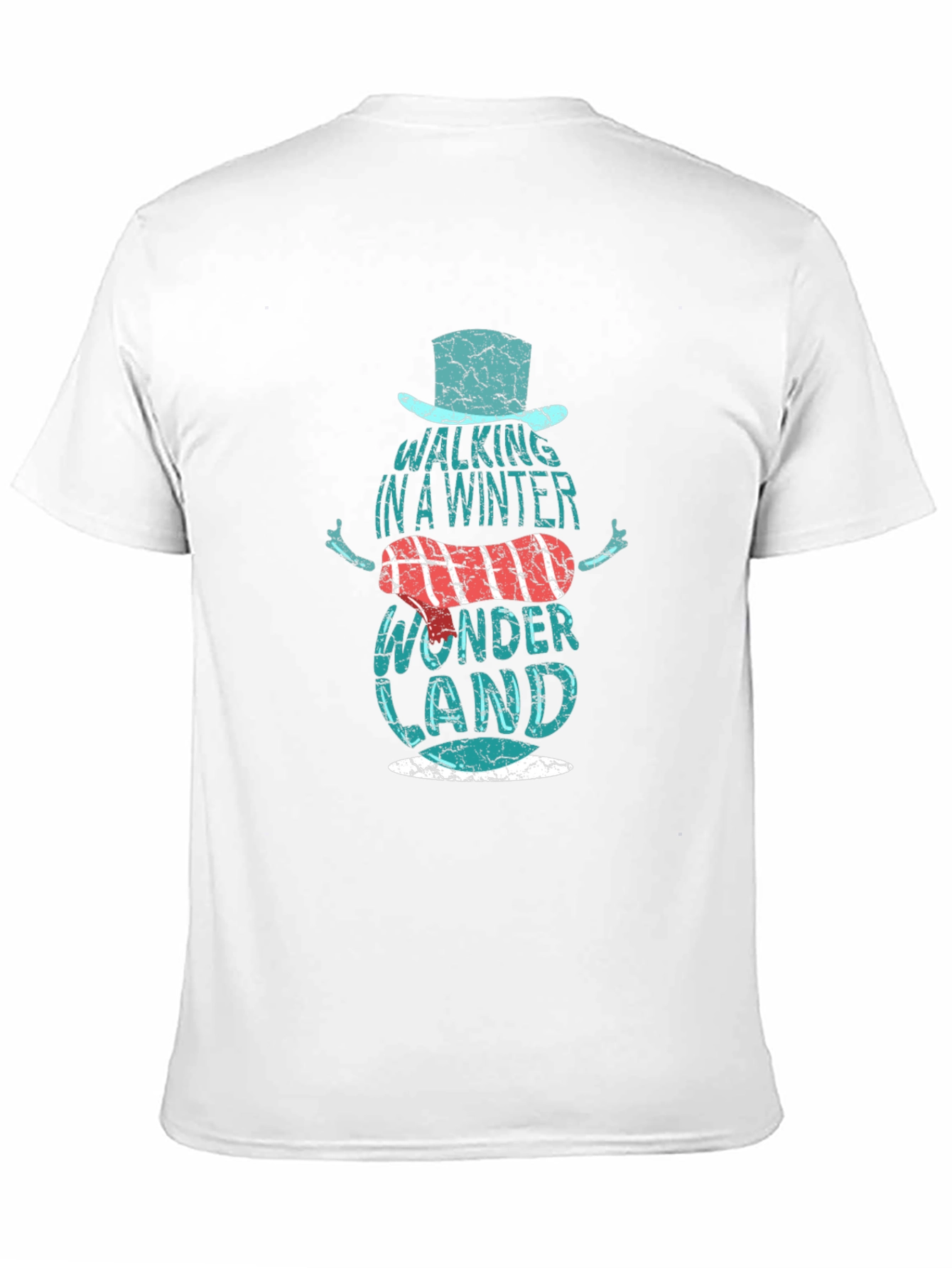 Winter Wonderland Snowman Graphic T-Shirt