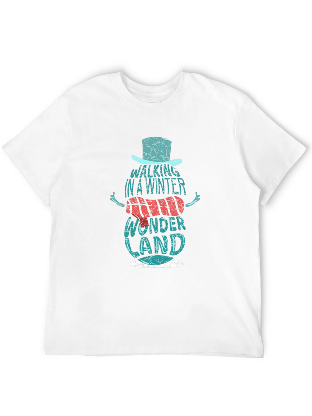 Winter Wonderland Snowman Graphic T-Shirt