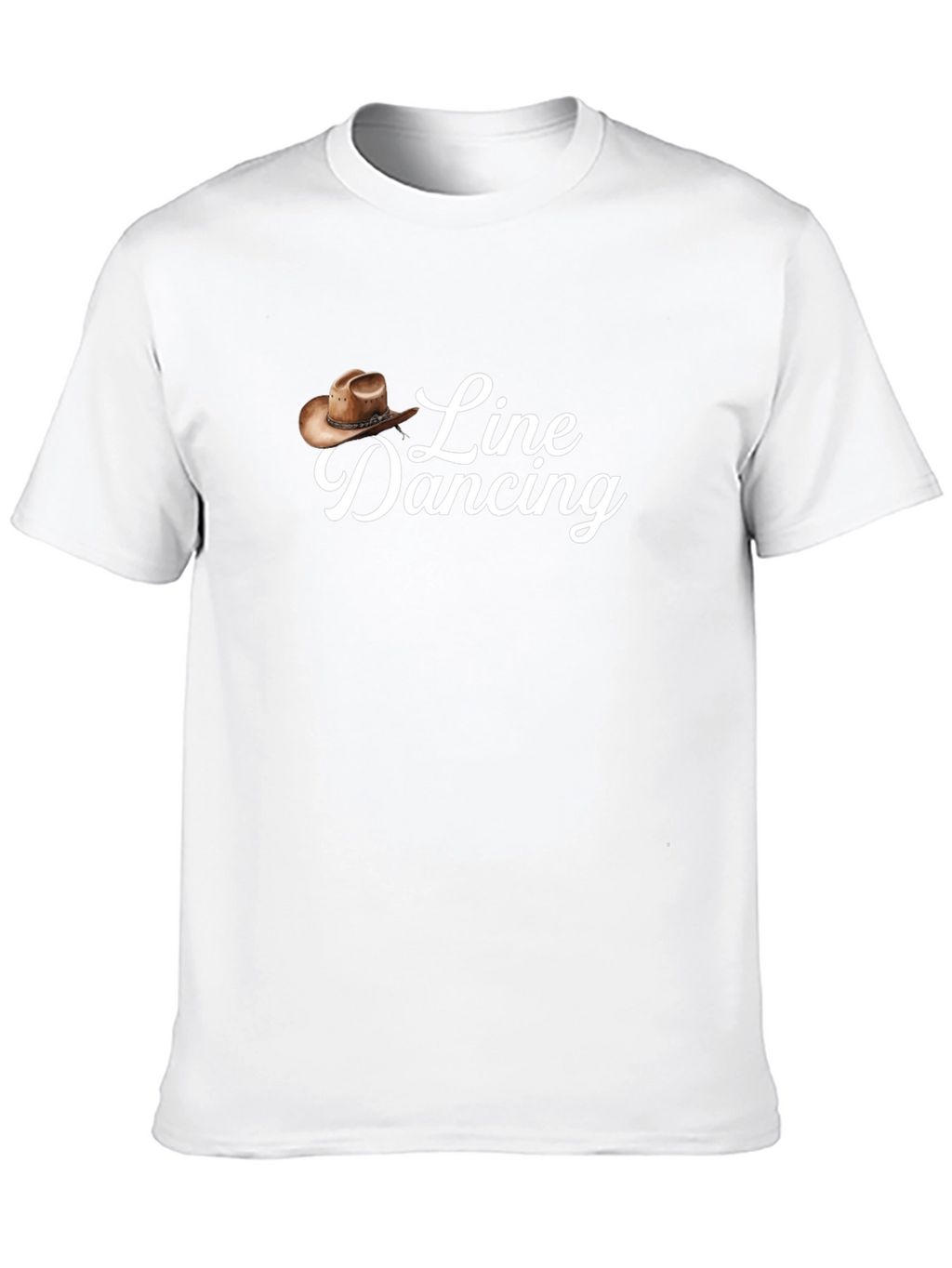 Line Dancing Graphic Tee - Western Style