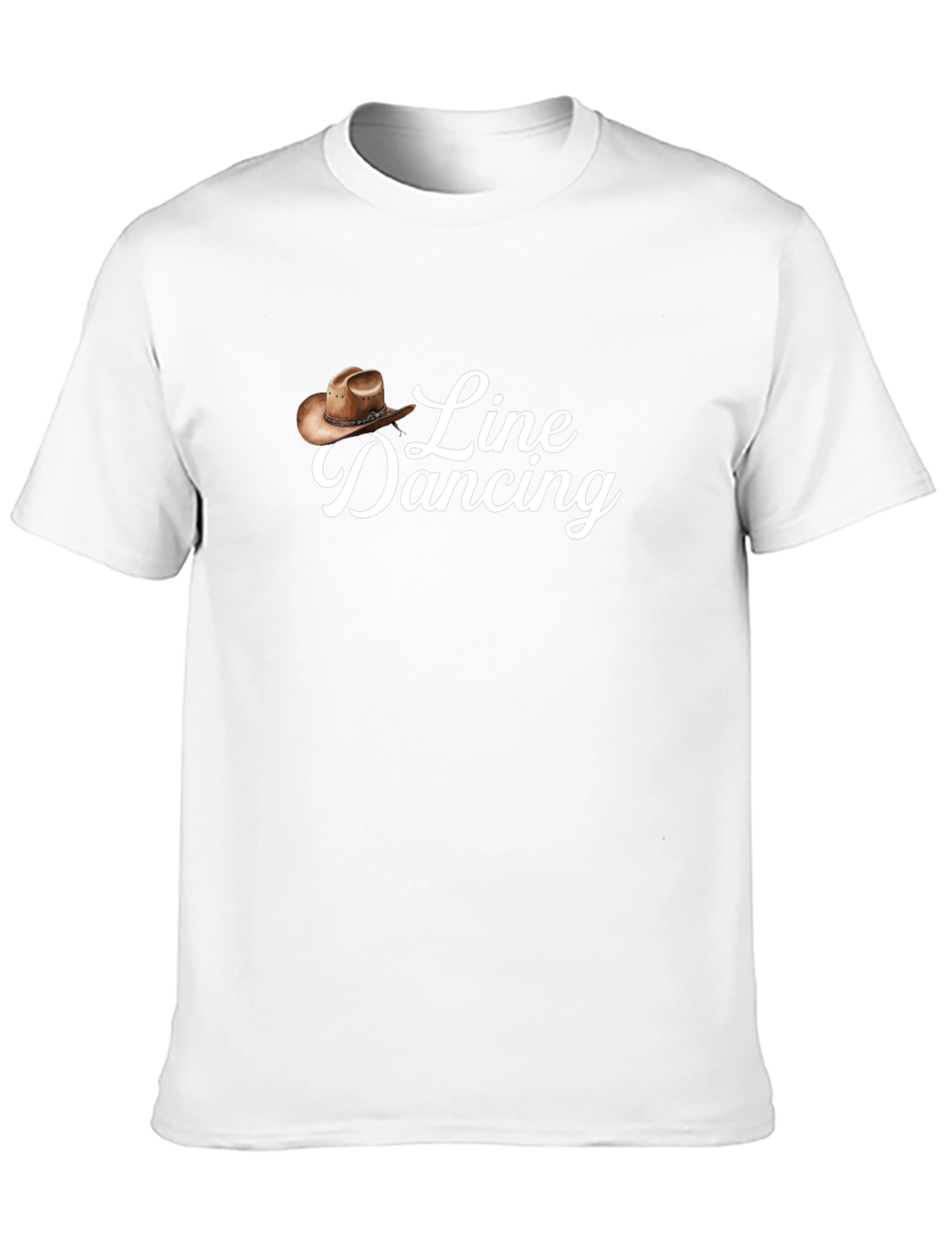 Line Dancing Graphic Tee - Western Style