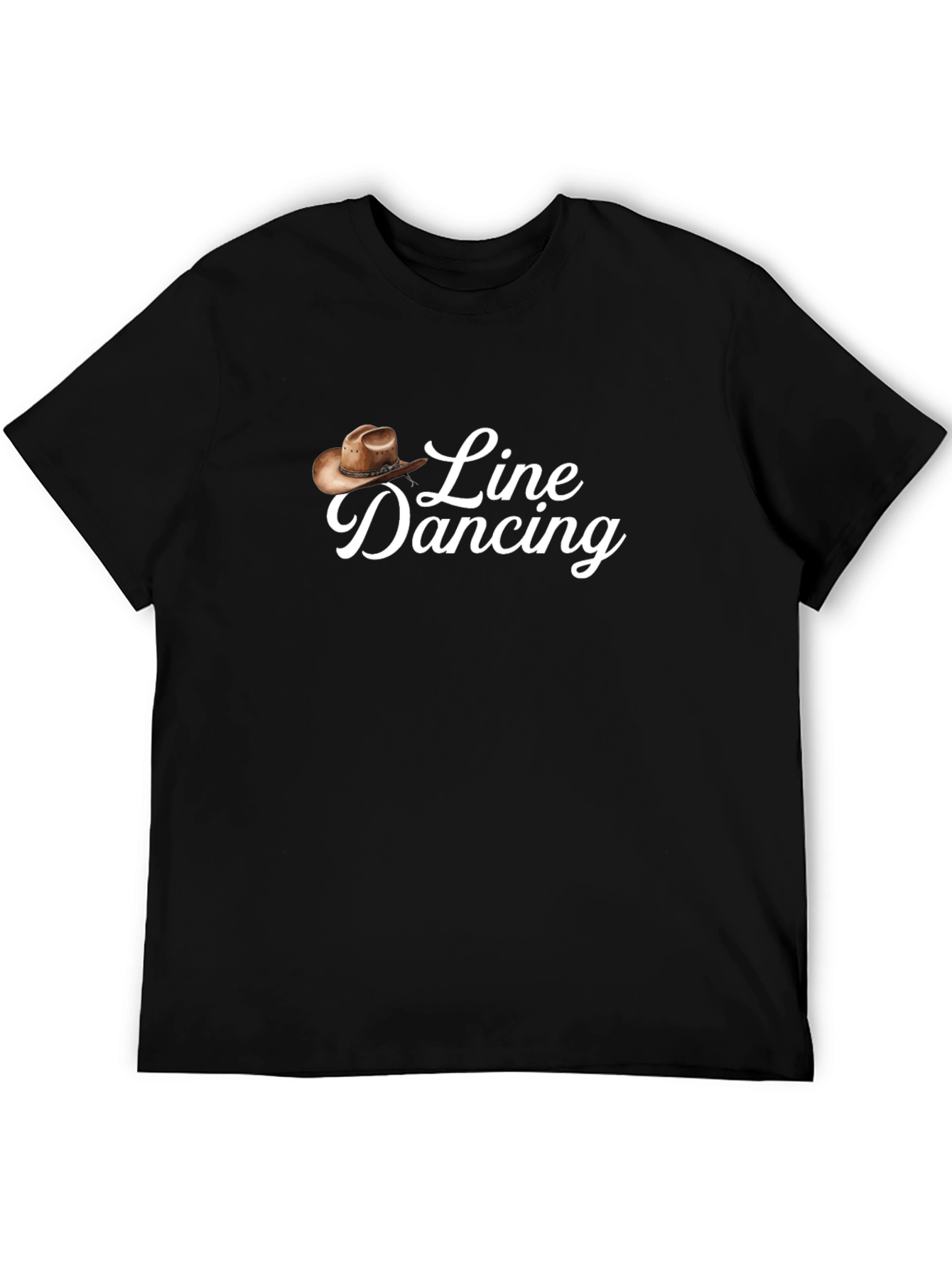 Line Dancing Graphic Tee - Western Style