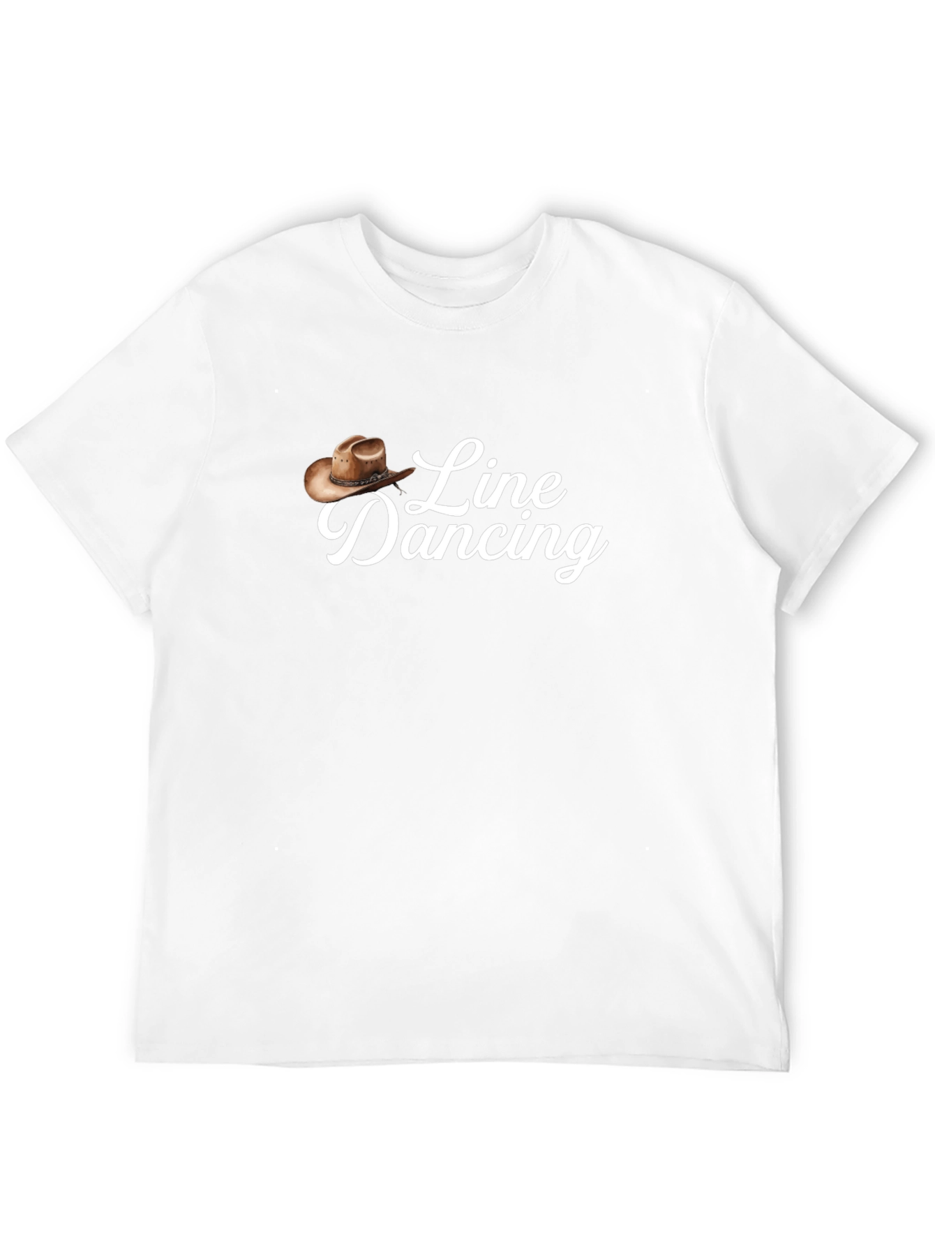 Line Dancing Graphic Tee - Western Style