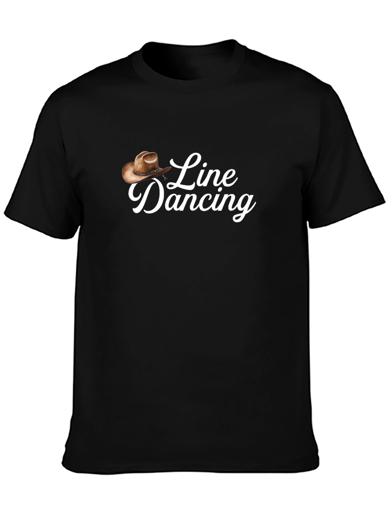 Line Dancing Graphic Tee - Western Style
