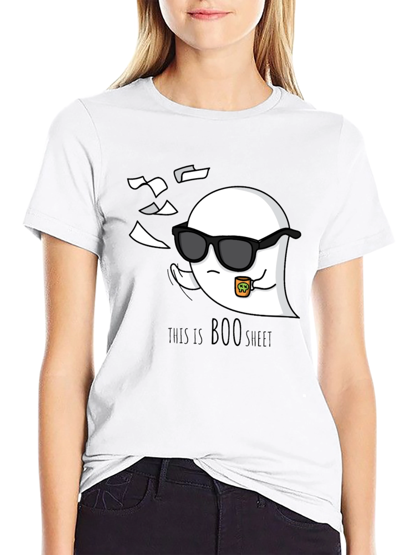 Boo Sheet Funny Ghost T-Shirt - Halloween Apparel