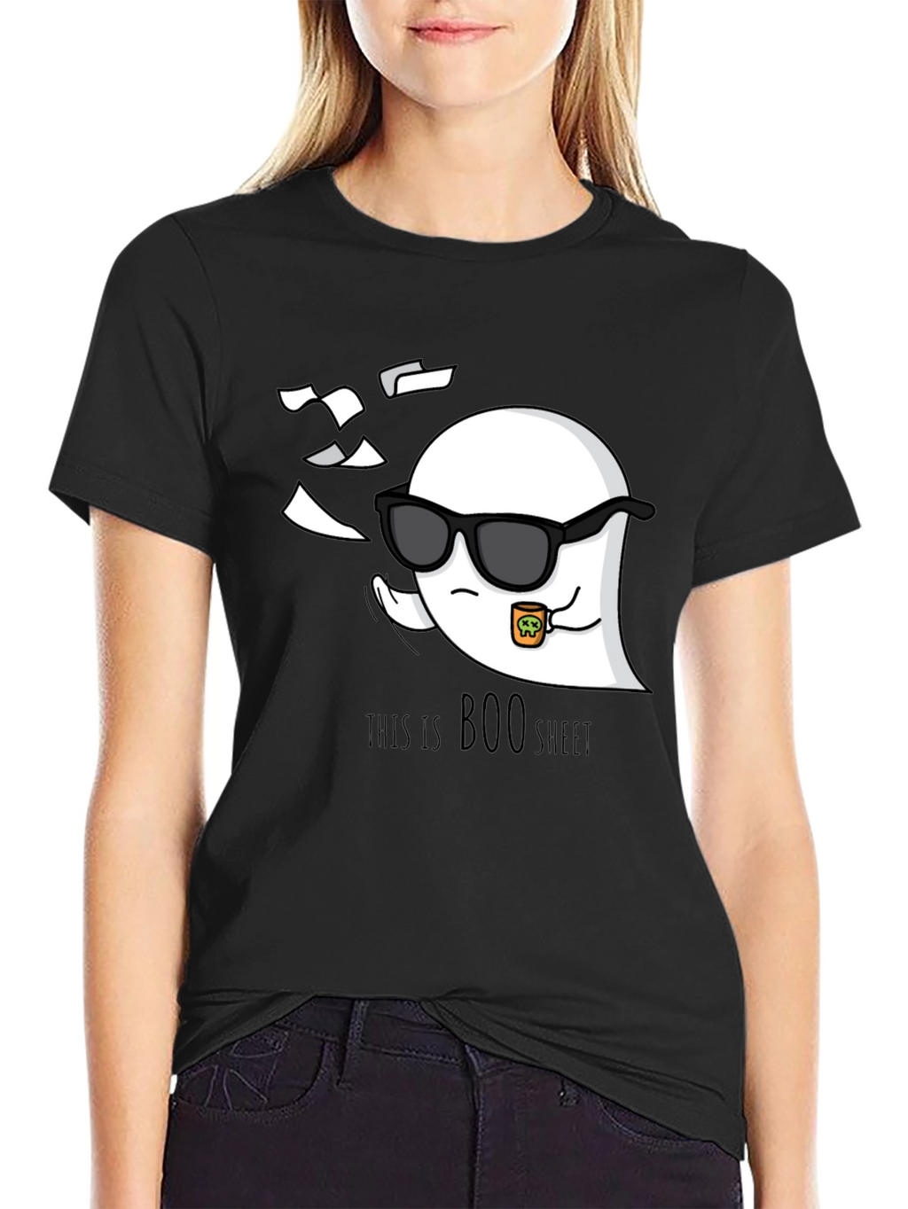 Boo Sheet Funny Ghost T-Shirt - Halloween Apparel