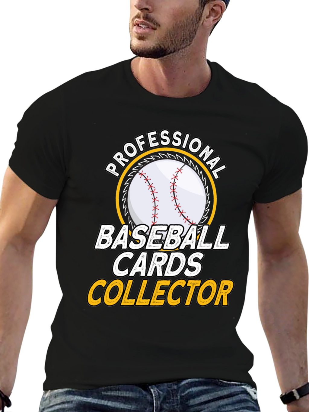 Baseball Cards Collector Graphic T-Shirt