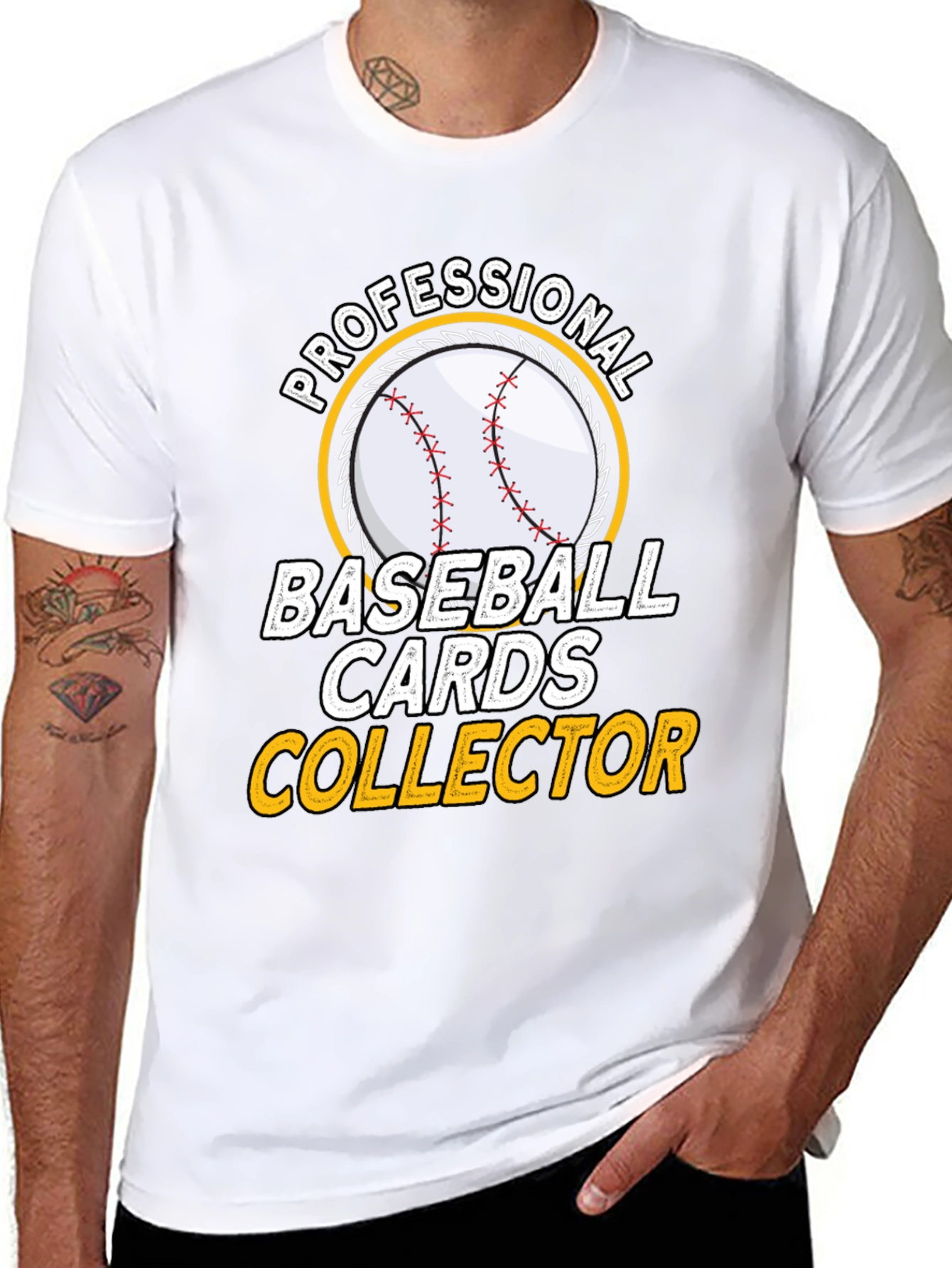 Baseball Cards Collector Graphic T-Shirt