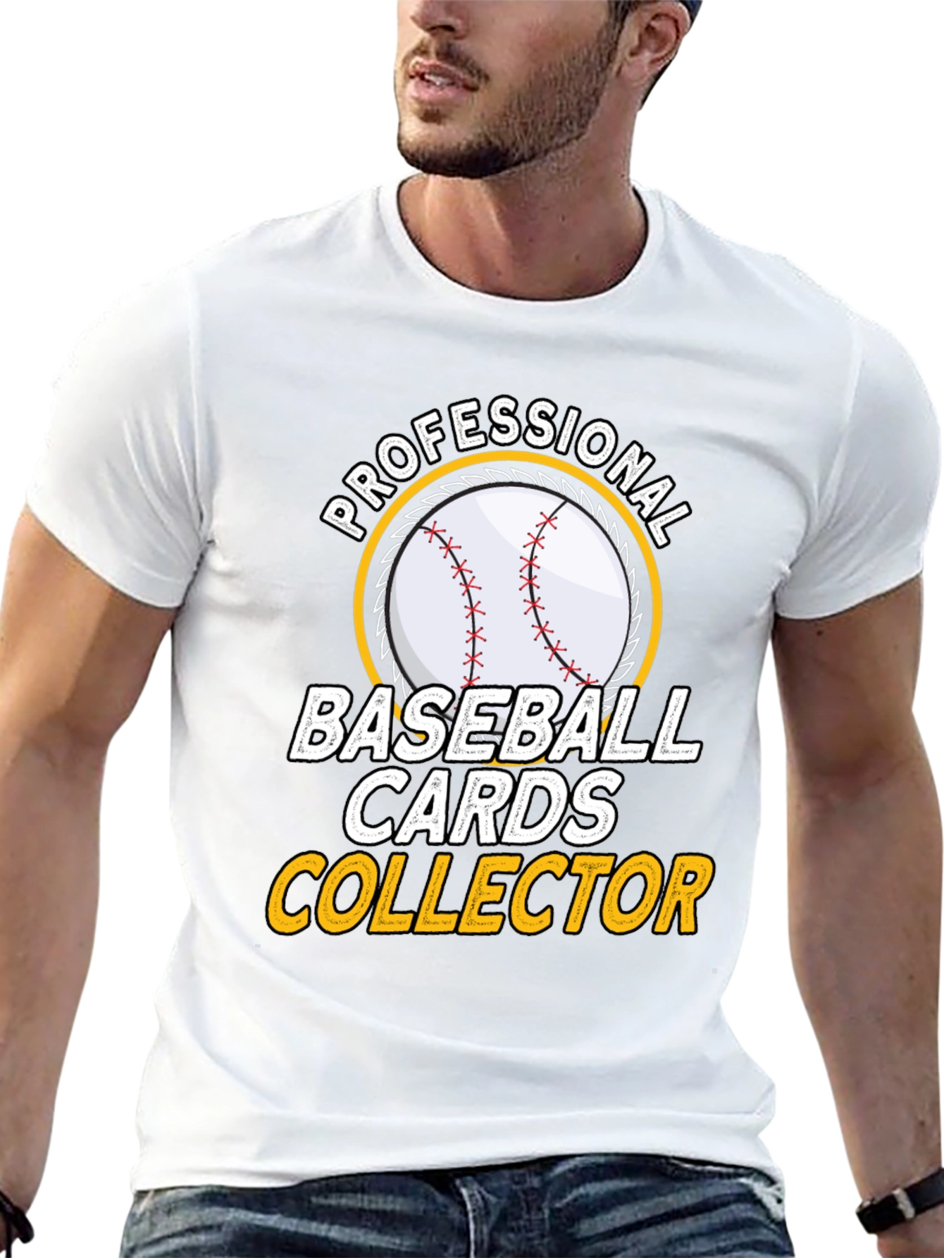 Baseball Cards Collector Graphic T-Shirt