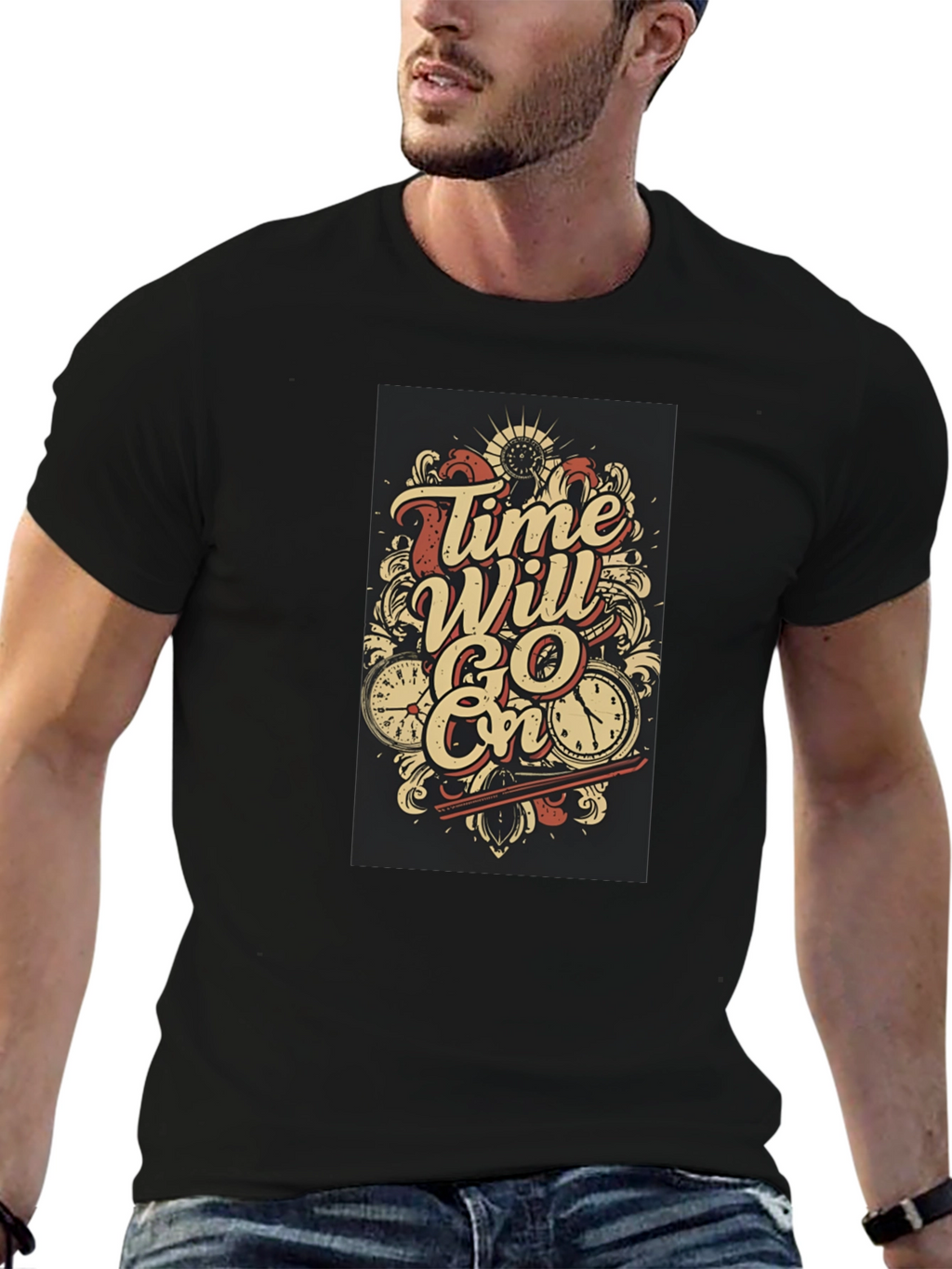 Time Will Go On Graphic Tee