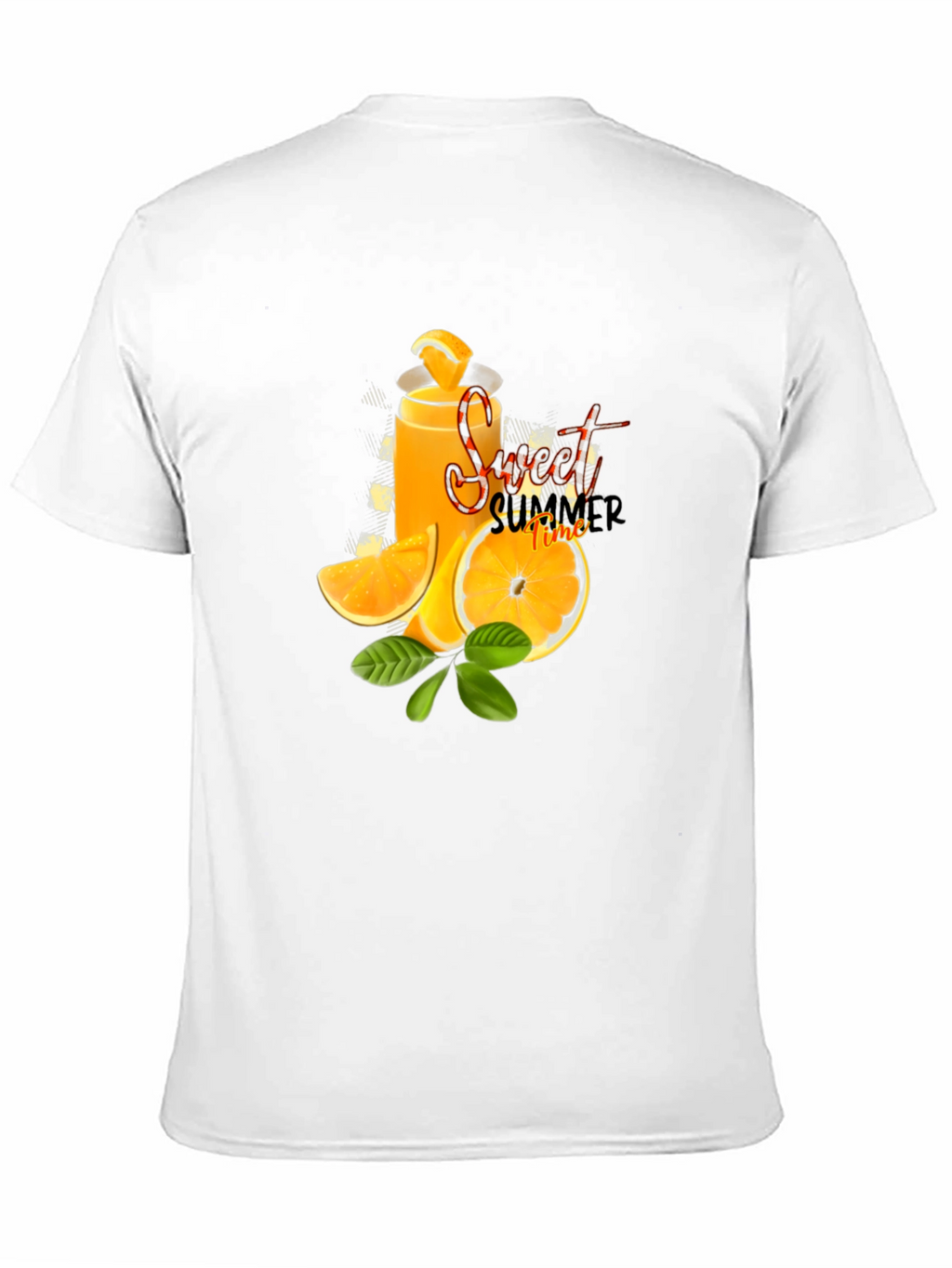 Sweet Summer Time Graphic Black T-Shirt