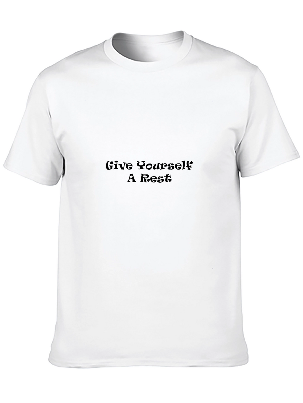 Relaxing Graphic Tee - Give Yourself a Rest