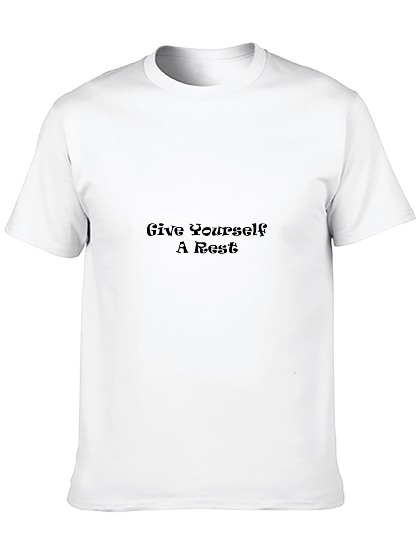 Relaxing Graphic Tee - Give Yourself a Rest