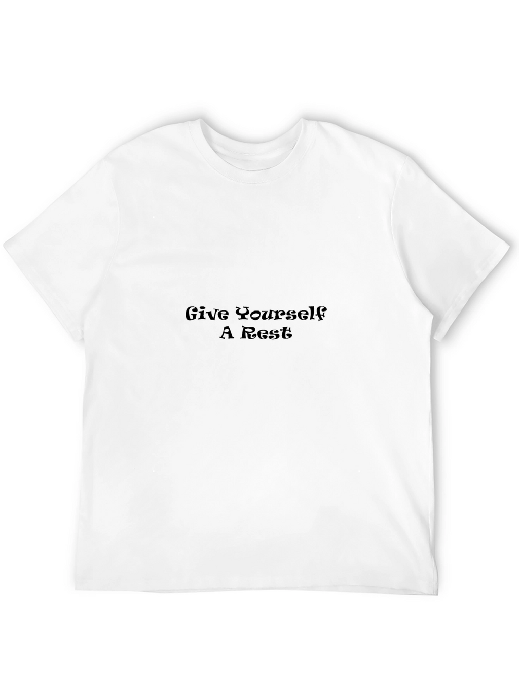 Relaxing Graphic Tee - Give Yourself a Rest