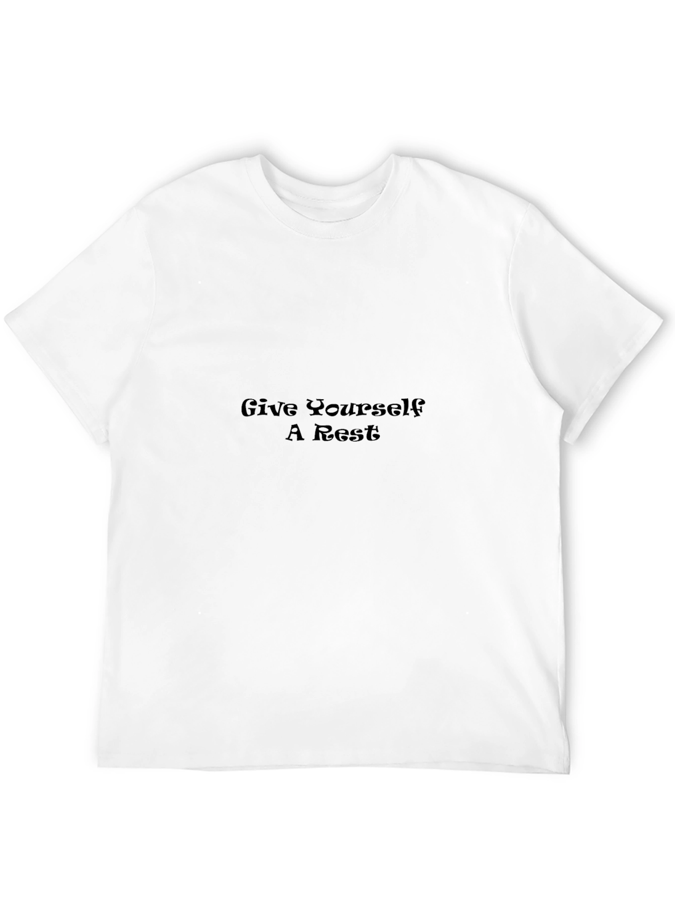 Relaxing Graphic Tee - Give Yourself a Rest