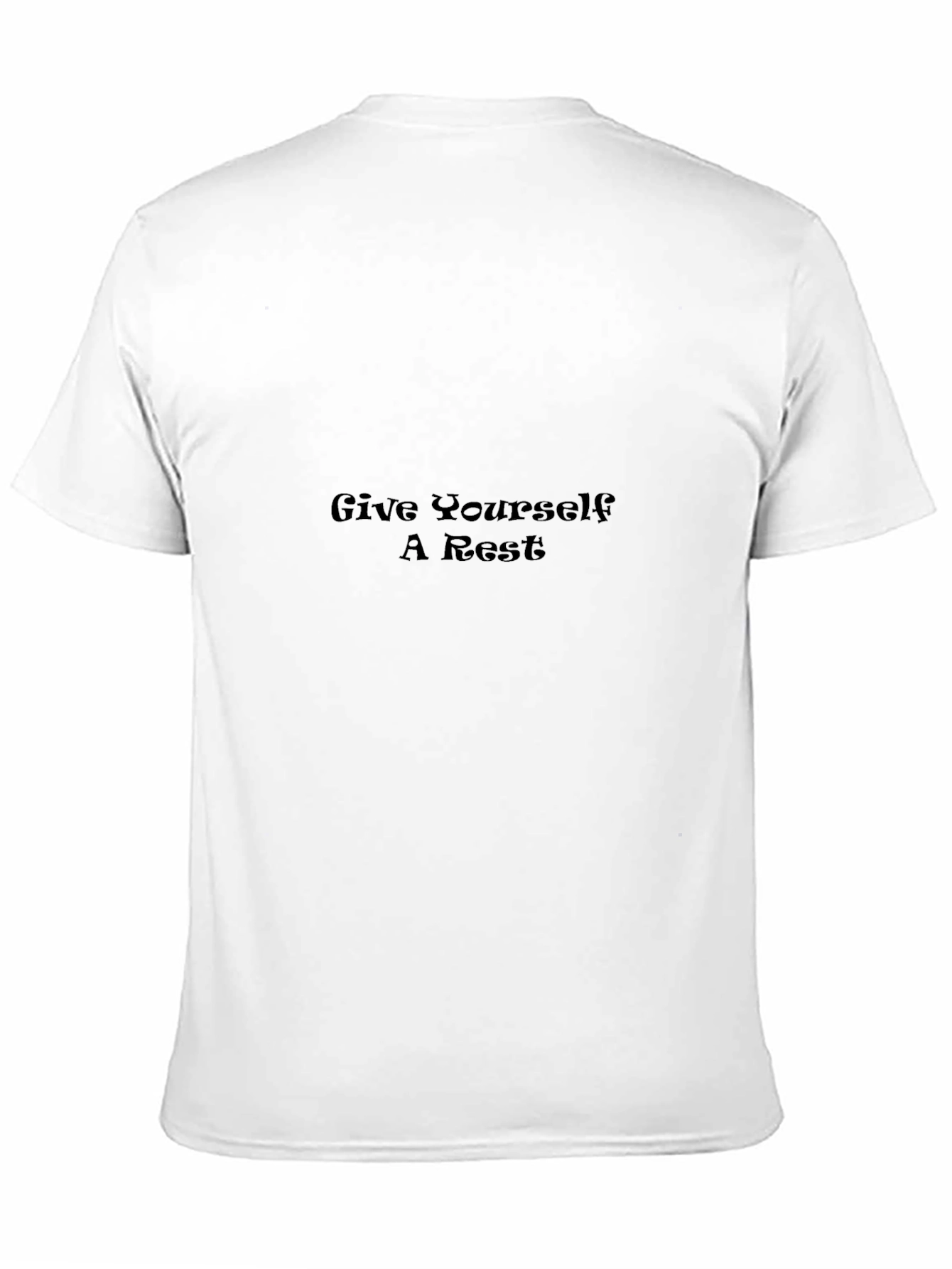 Relaxing Graphic Tee - Give Yourself a Rest