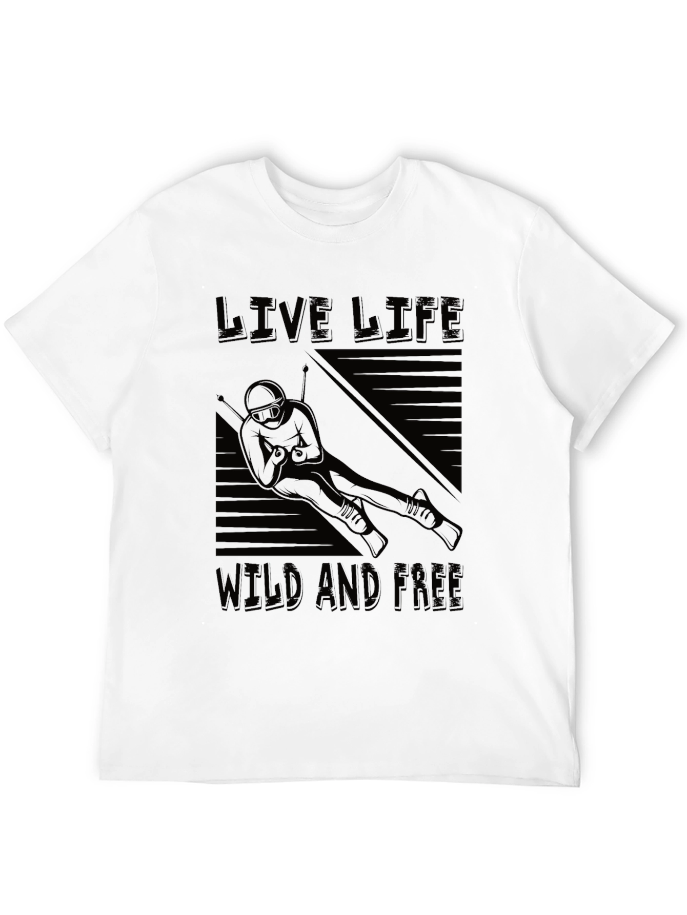 Live Life Wild and Free Graphic Tee